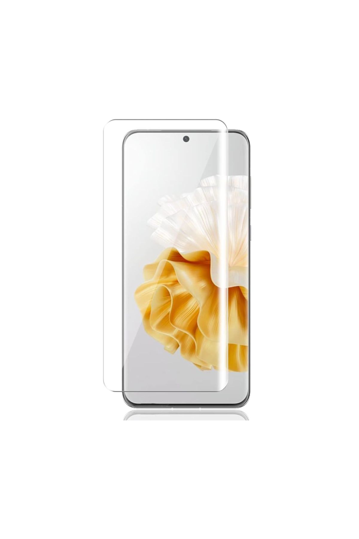 Huawei P60 / Huawei P60 Pro Tam Kapatan Full Şeffaf Ped Nano Ekran Koruyucu