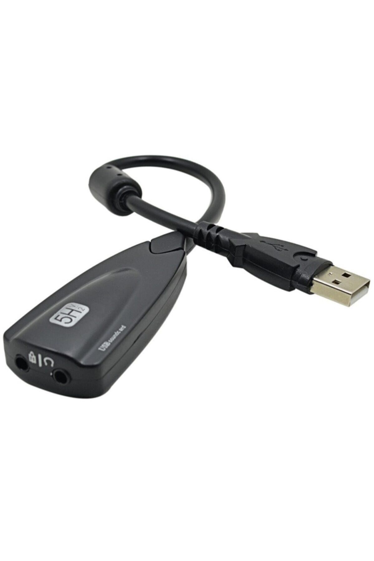 4687 Harici 7.1 Usb Ses Kartı 12 Kanal 5hv2 Destekli