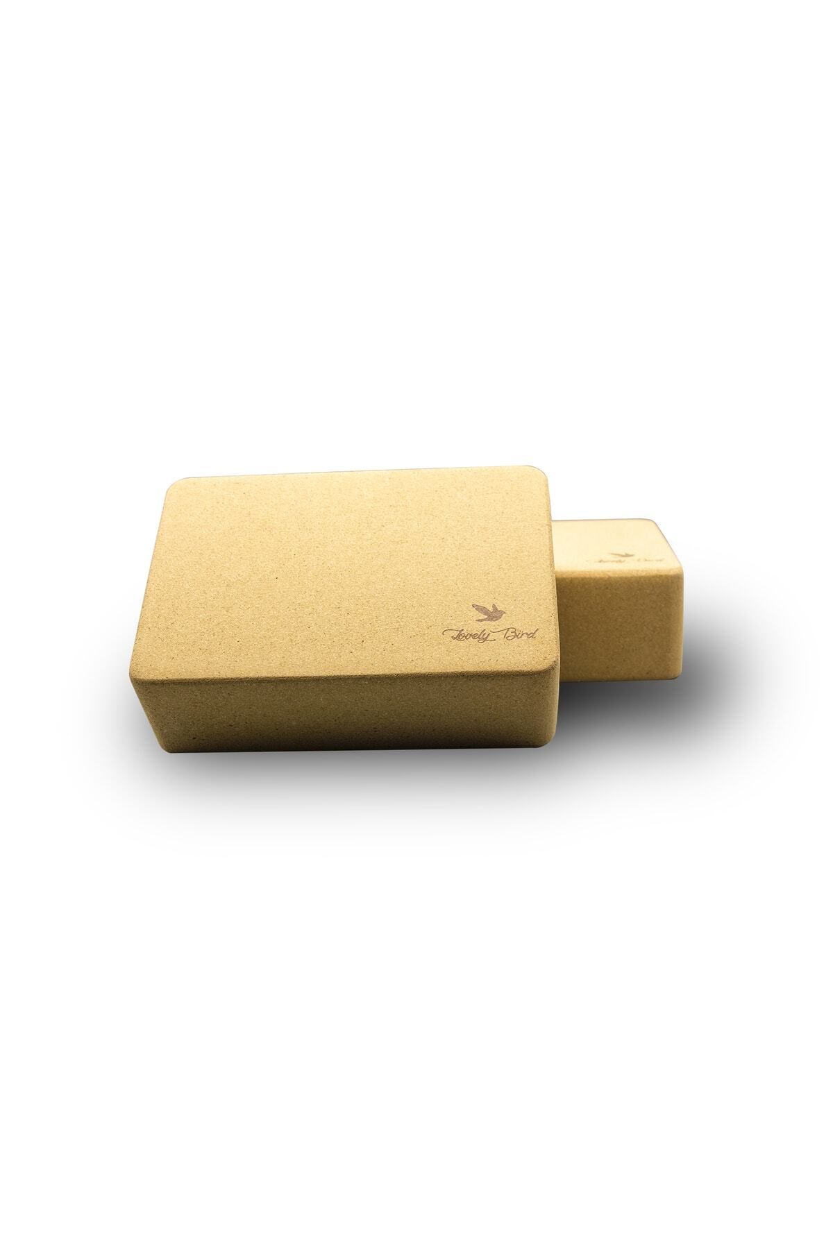 Mantar Yoga Blok 800 gr 7,5x15x23 2 Adet Cork Block
