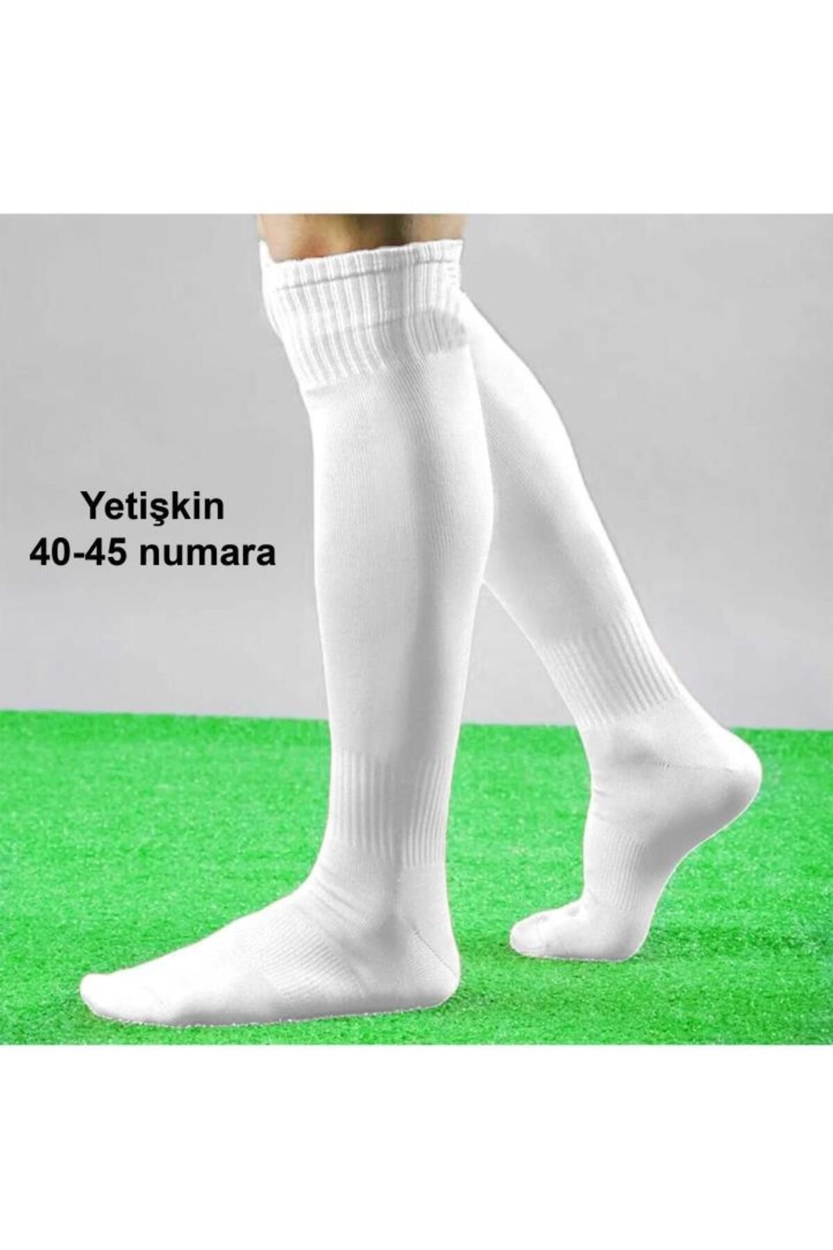 Yetişkin Futbol Maç Çorabı Futbol Tozluk Futbol Halısaha Çorabı Konç 40-45