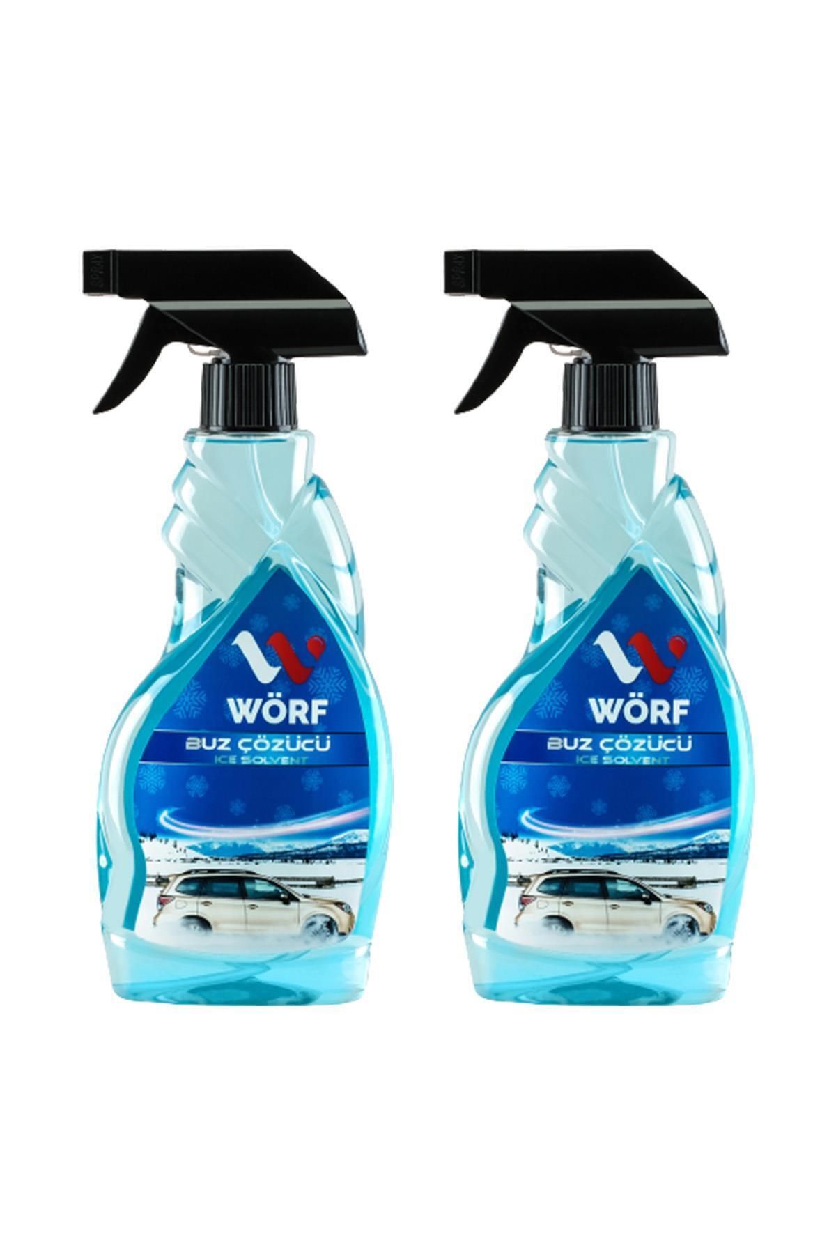 Araba Oto Cam Buz Çözücü Sprey Eko Seri Buzlanma Önleyici Sprey 500 ml 2 Adet
