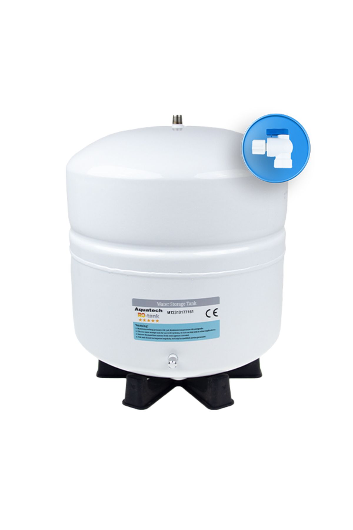 Su Arıtma Cihazı Çelik Depo Tankı 3.2 Galon 12 Litre