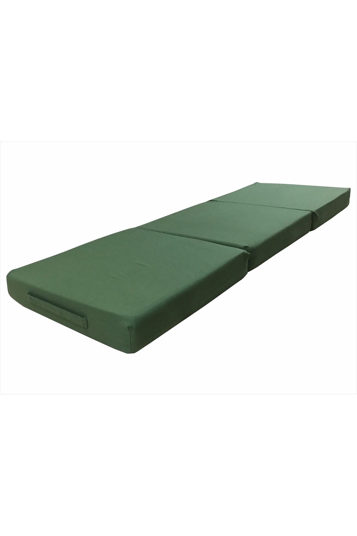 Deprem Yatağı - Üçe Katlanır Puf Yatak - Çadır Içi Katlanır Yatak - Kamp Yatağı 60x180x9,5 Cm