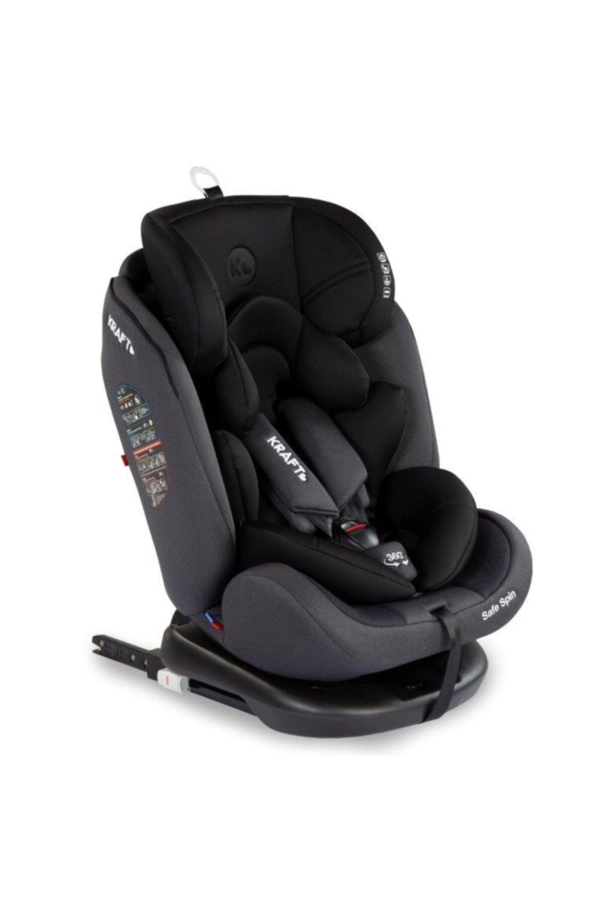 Safe Spin Oto Koltuğu 0-36 Kg Dark Grey