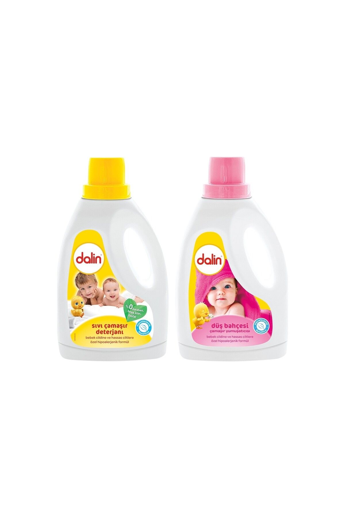 Bebek Sıvı Çamaşır Deterjanı 1500 ml - Çamaşır Yumuşatıcısı Düş Bahçesi 1500 ml