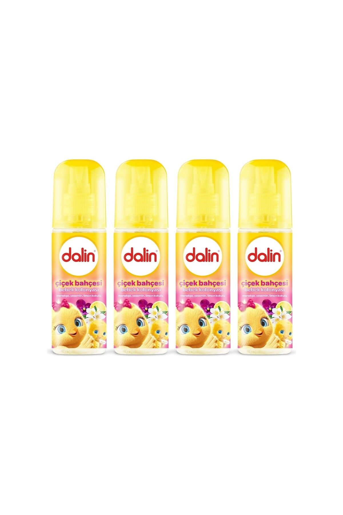 Bebek Kolonyası Çiçek Bahçesi 150 ml X 4 Adet