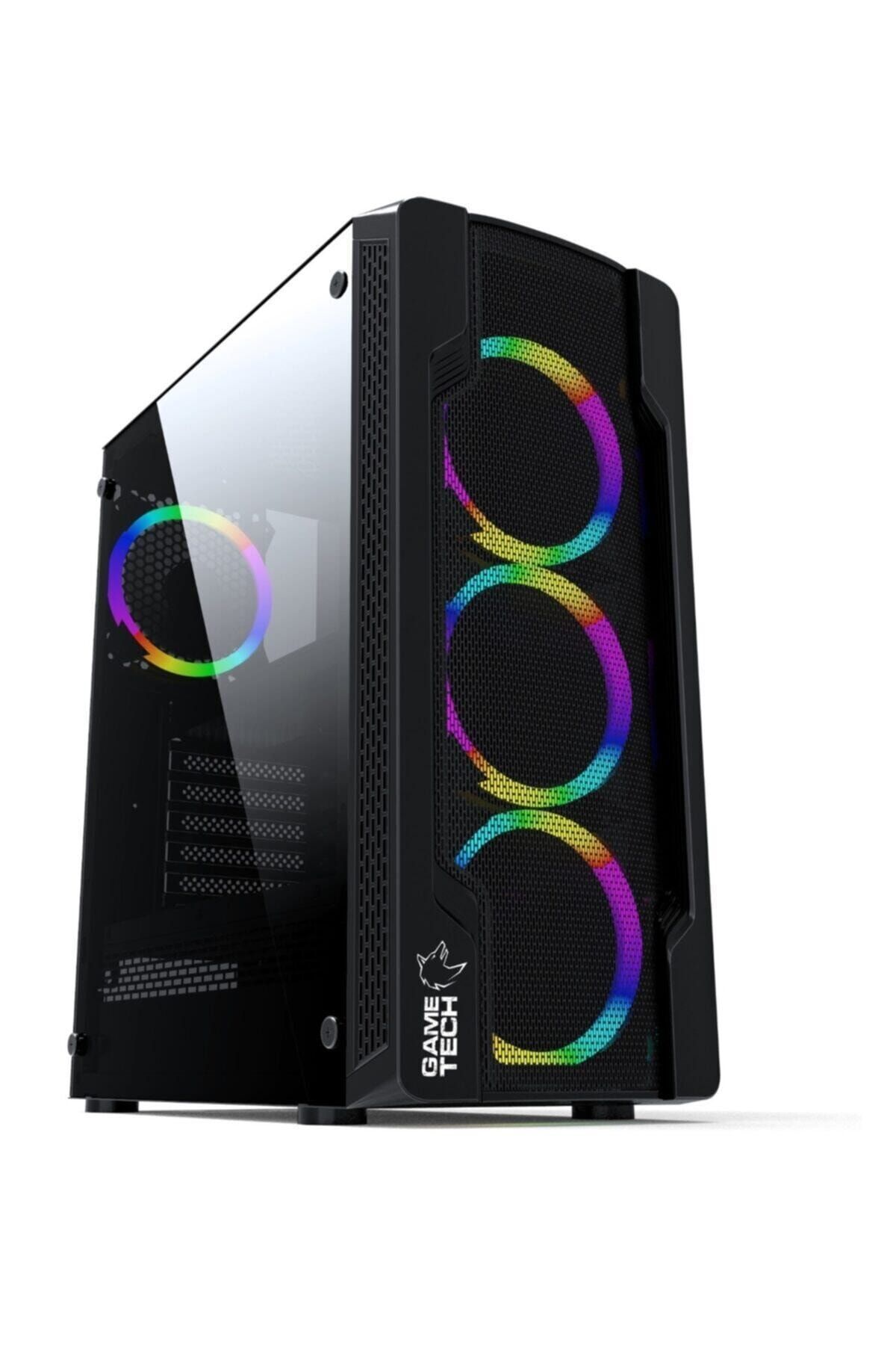 Colder Mesh 4x120mm Fanlı Gaming Oyuncu Bilgisayar Kasası Psu Yok