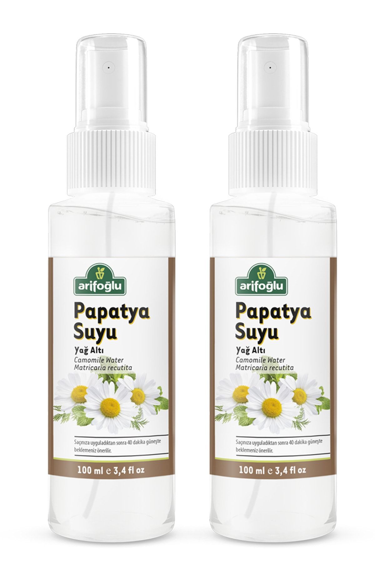 Papatya Suyu Sprey 100ml + 100ml 2'li Set
