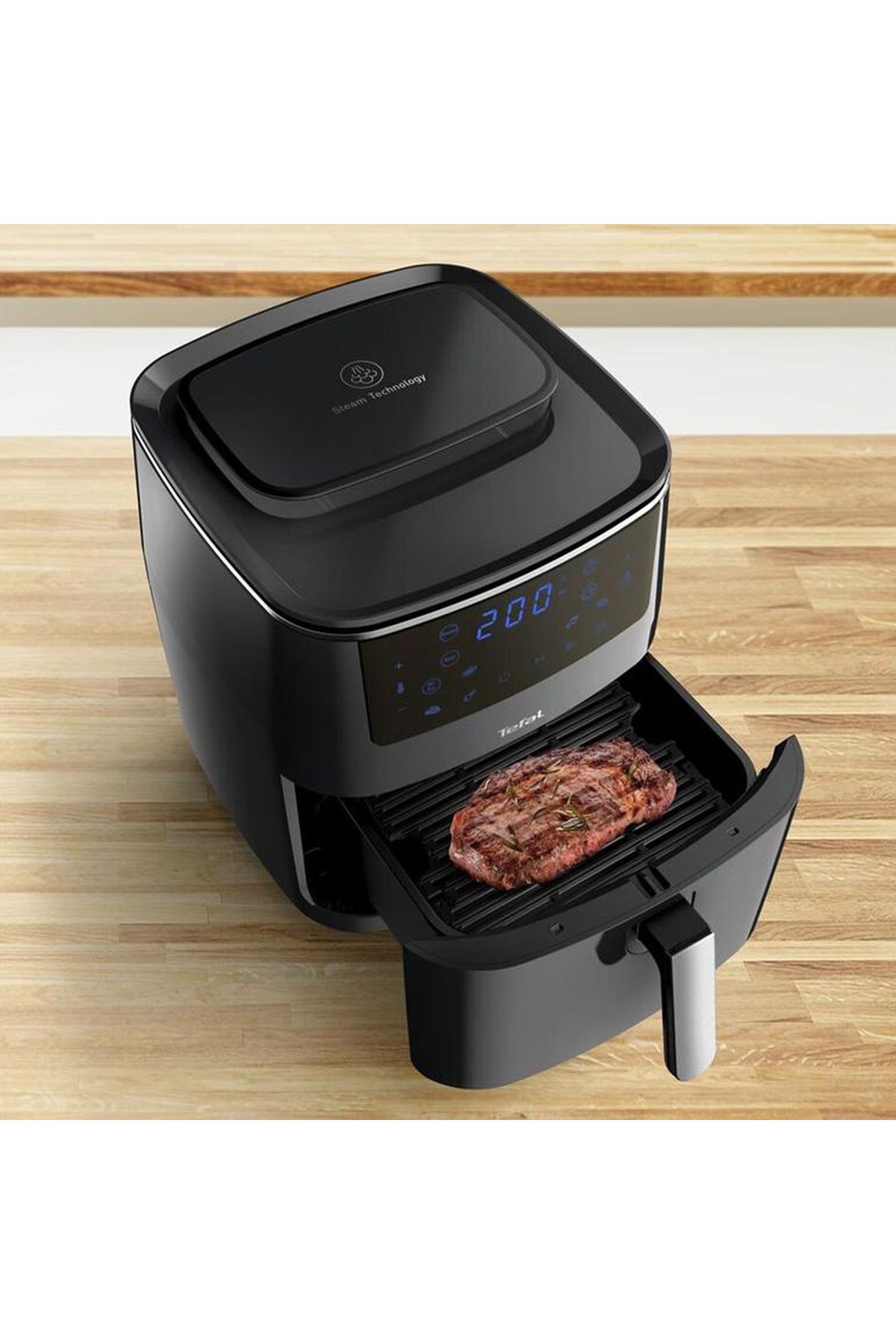XXL 6,5 Litre 3'ü 1 arada + Buhar teknolojisi 7 otomatik program Easy Fry Fritöz