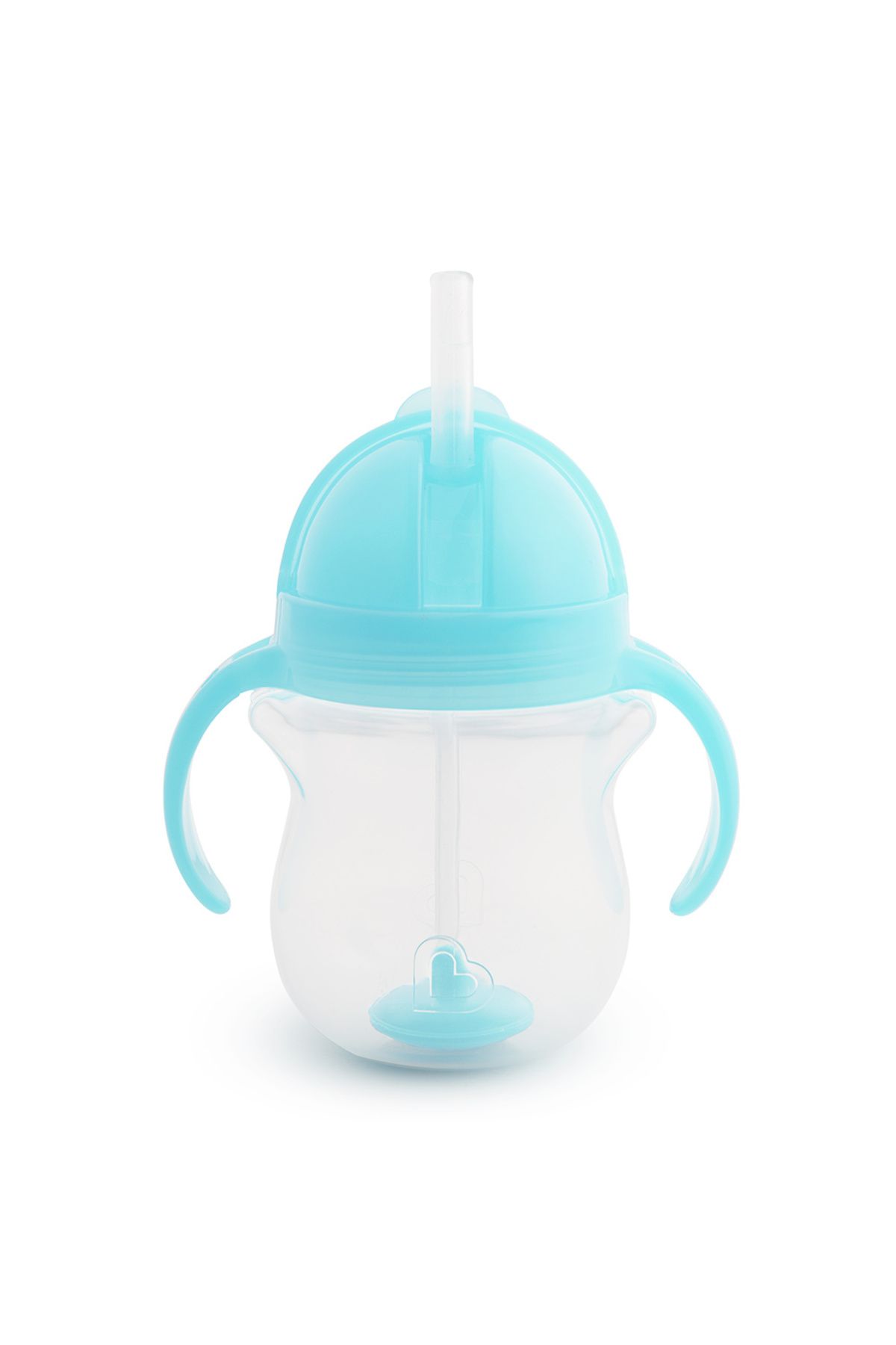 Tıklama Kilitli Uçlu Pipetli Alıştırma Bardağı, 6ay , 207ml, Mavi, 1 Adet