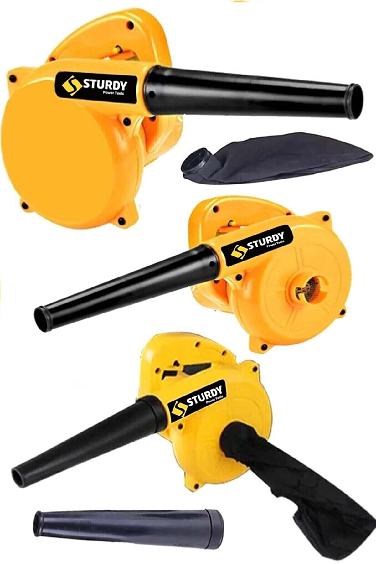 Power Tools Japon Teknoloji Bakır Sargı 600W HAVA ÜFLEME KOMPRESÖR MAKİNASI