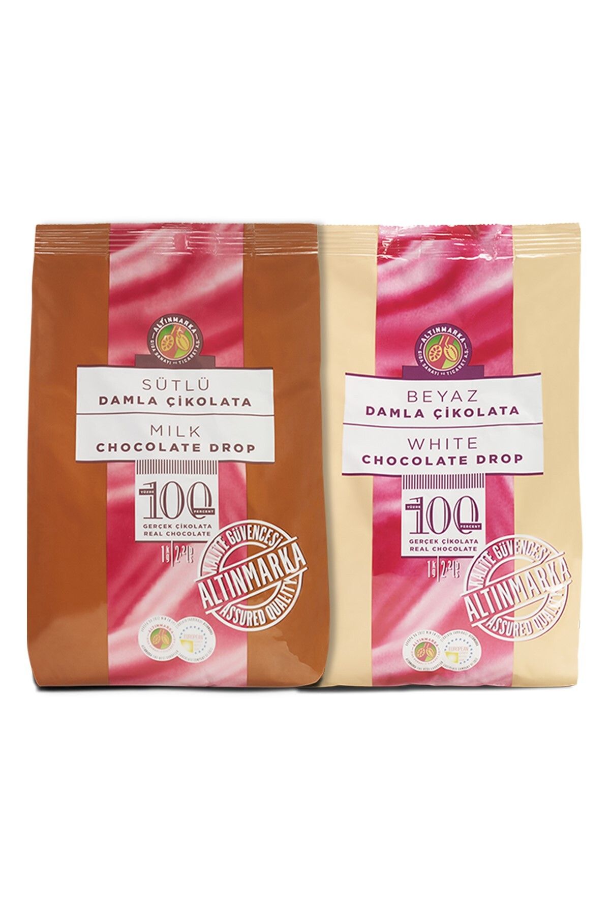 Sütlü Damla 1Kg ve Beyaz Damla 1Kg