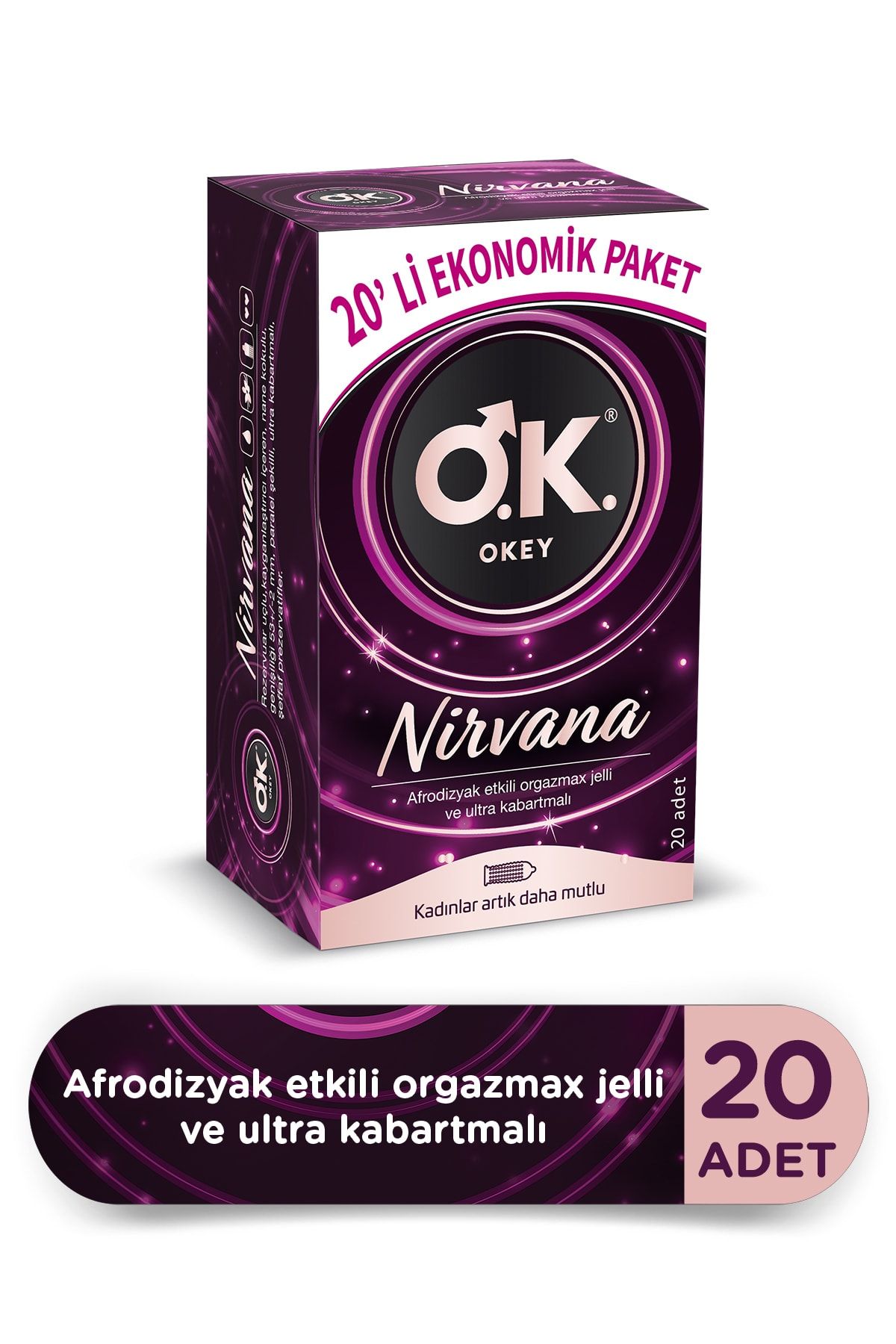 Nirvana Prezervatif 20'li Prezervatif