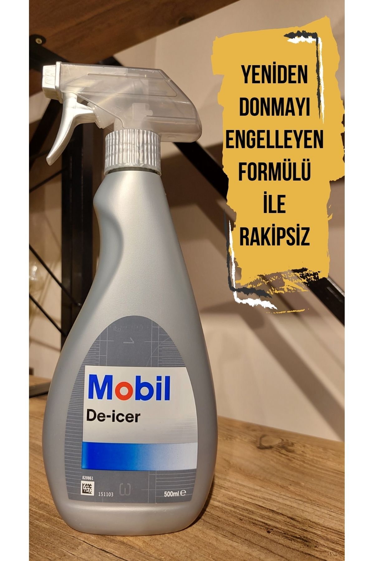 De-icer 500ml Buz Çözücü Araba Cam Buz Çözücü Sprey Buzlanma Önleyici Görüş