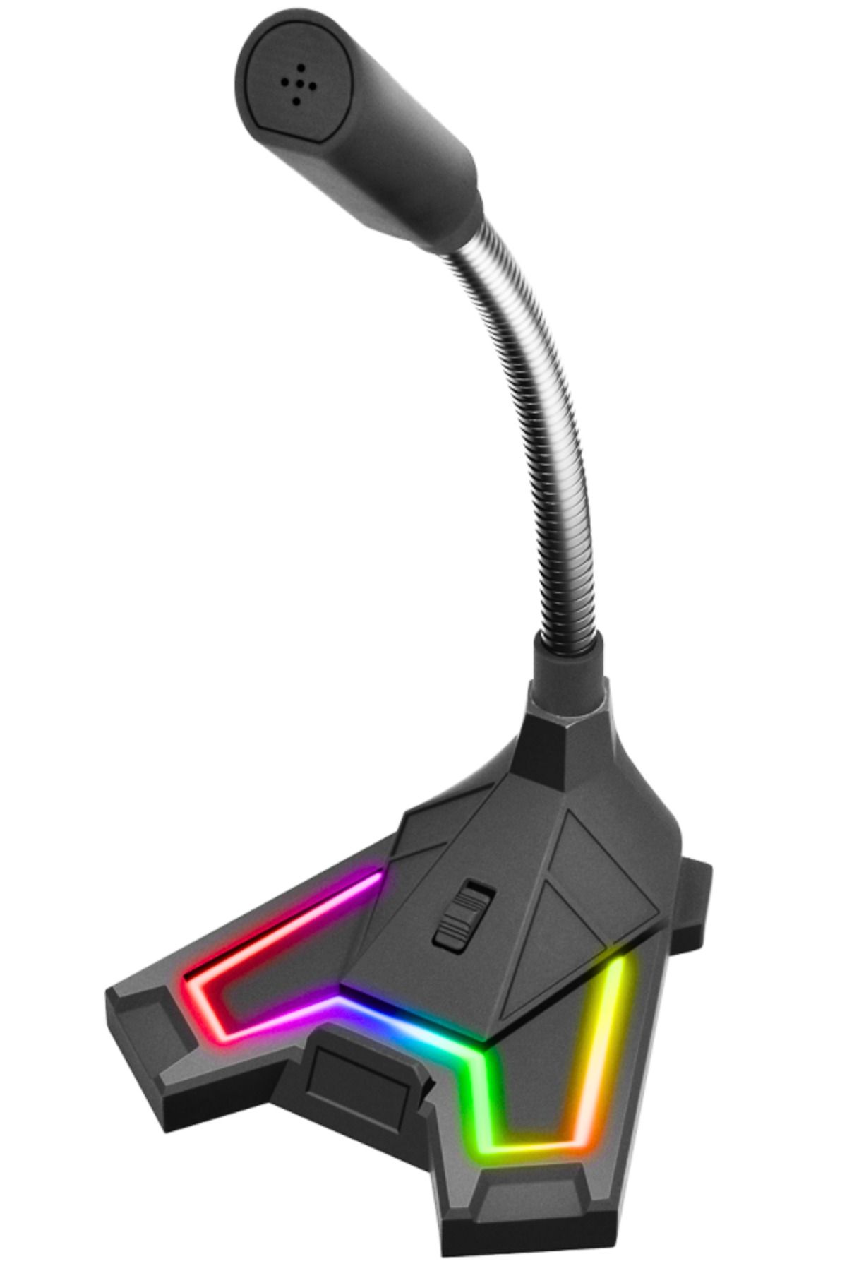 Sn-rmx2 Chatty Siyah Usb Rgb Ledli Gaming Oyuncu Masaüstü Mikrofon