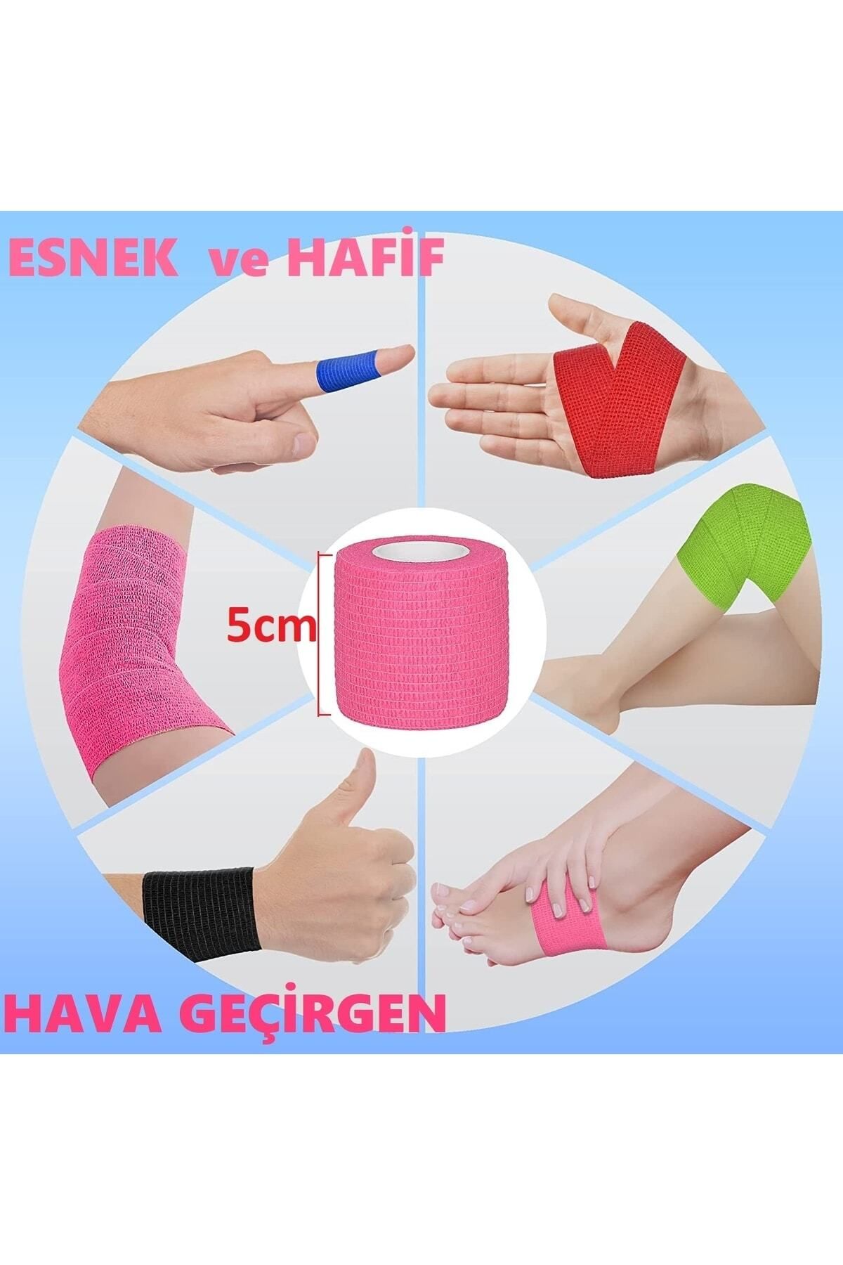 Kendine Yapışan Bandaj 5 Cm X 4,5 M Koban Bandaj