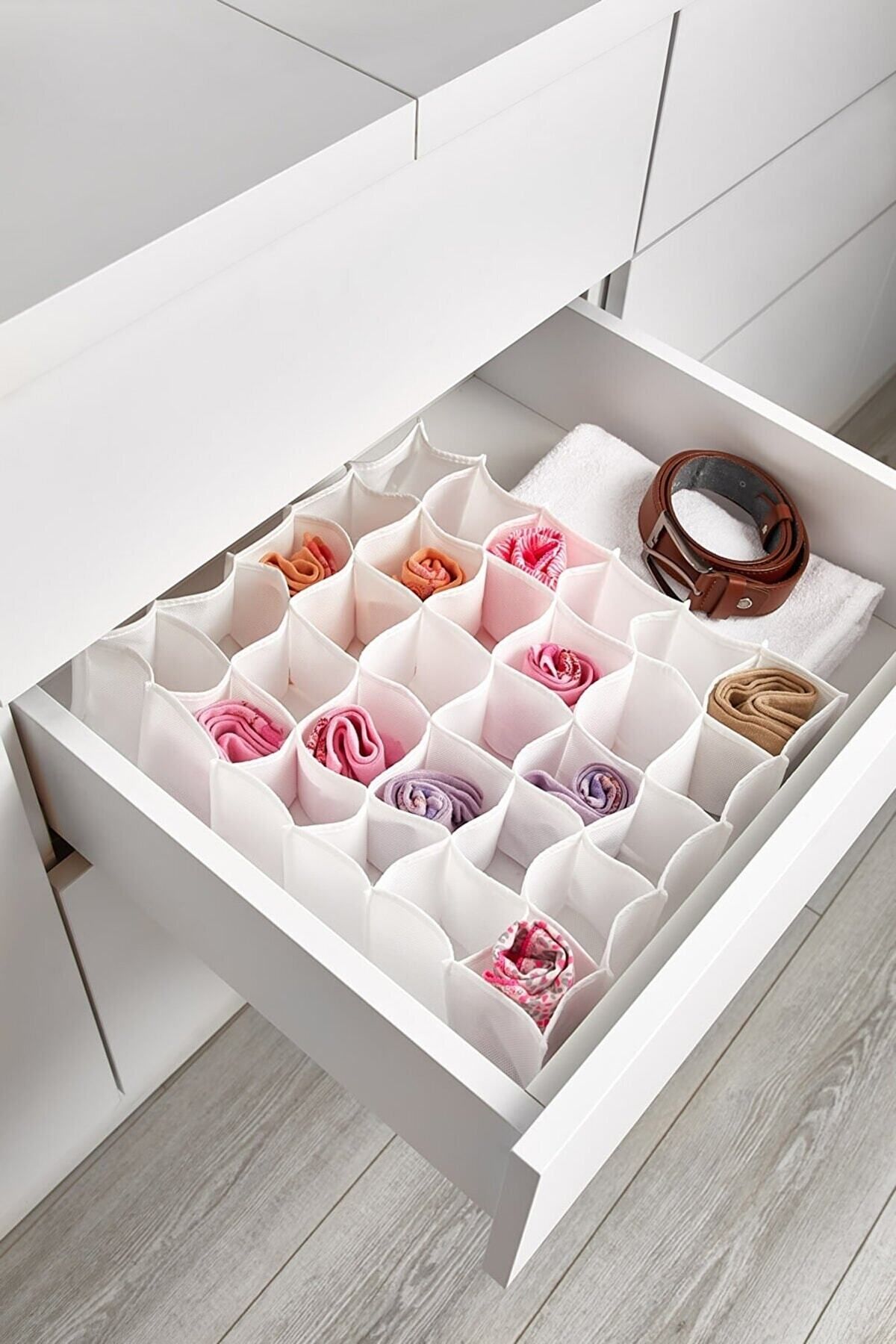 30 Gözlü Petek Organizer 40x35x10 Cm
