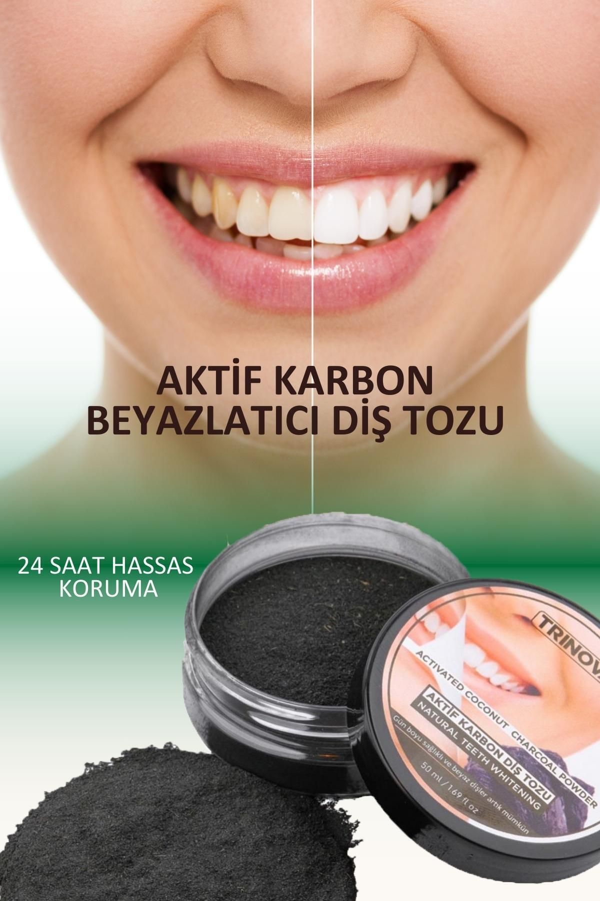 Diş Beyazlatıcı Toz Aktif Karbon Diş Temizleme Tozu