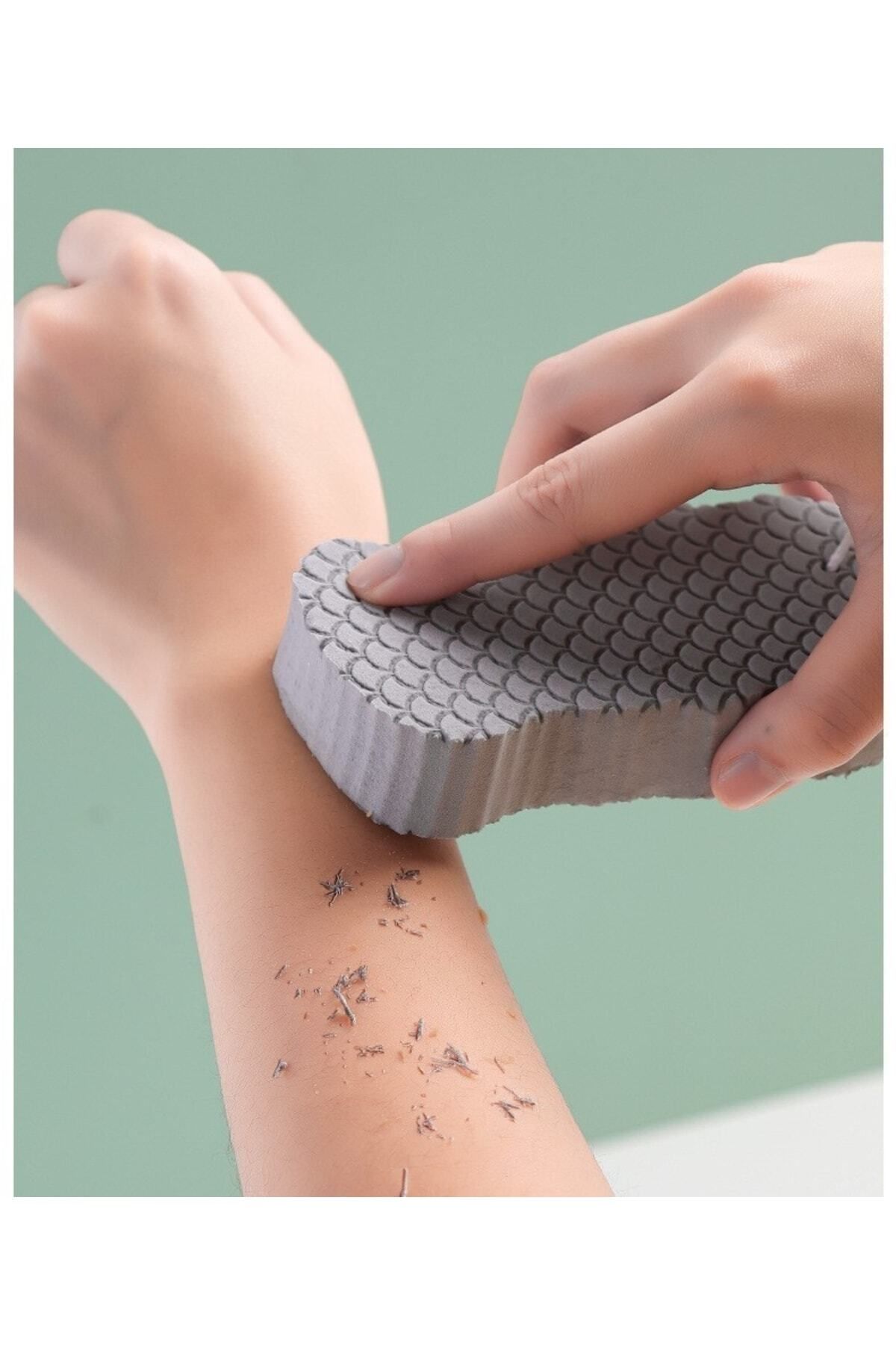 Banyo Vücut Duş Süngeri Sihirli Vücut Ölü Deri Sökücü Vücut Masaj Peeling Fırçası Süngeri
