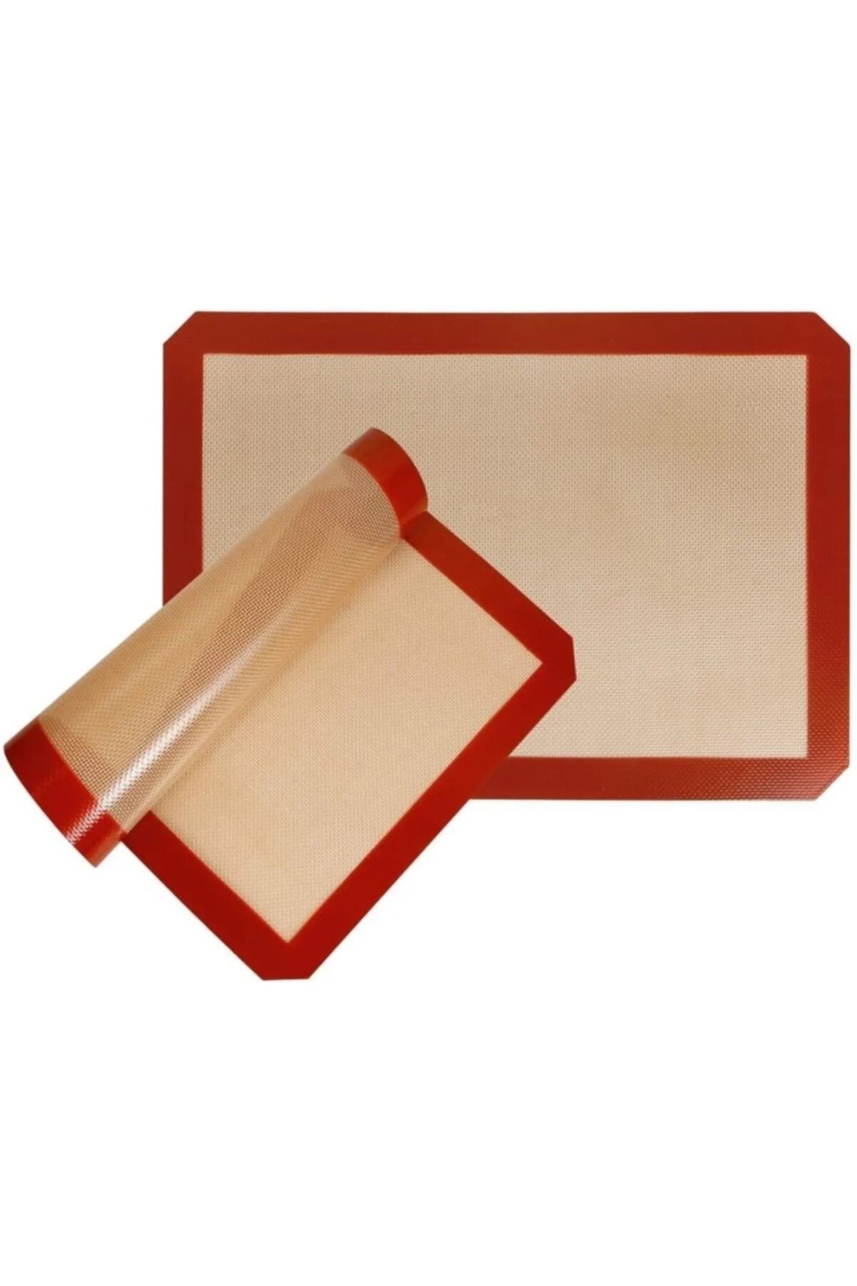 Profesyonel Yanmaz Yapışmaz Yıkanabilir Silikon Pişirme Matı - Silpat- 30cmx40cm