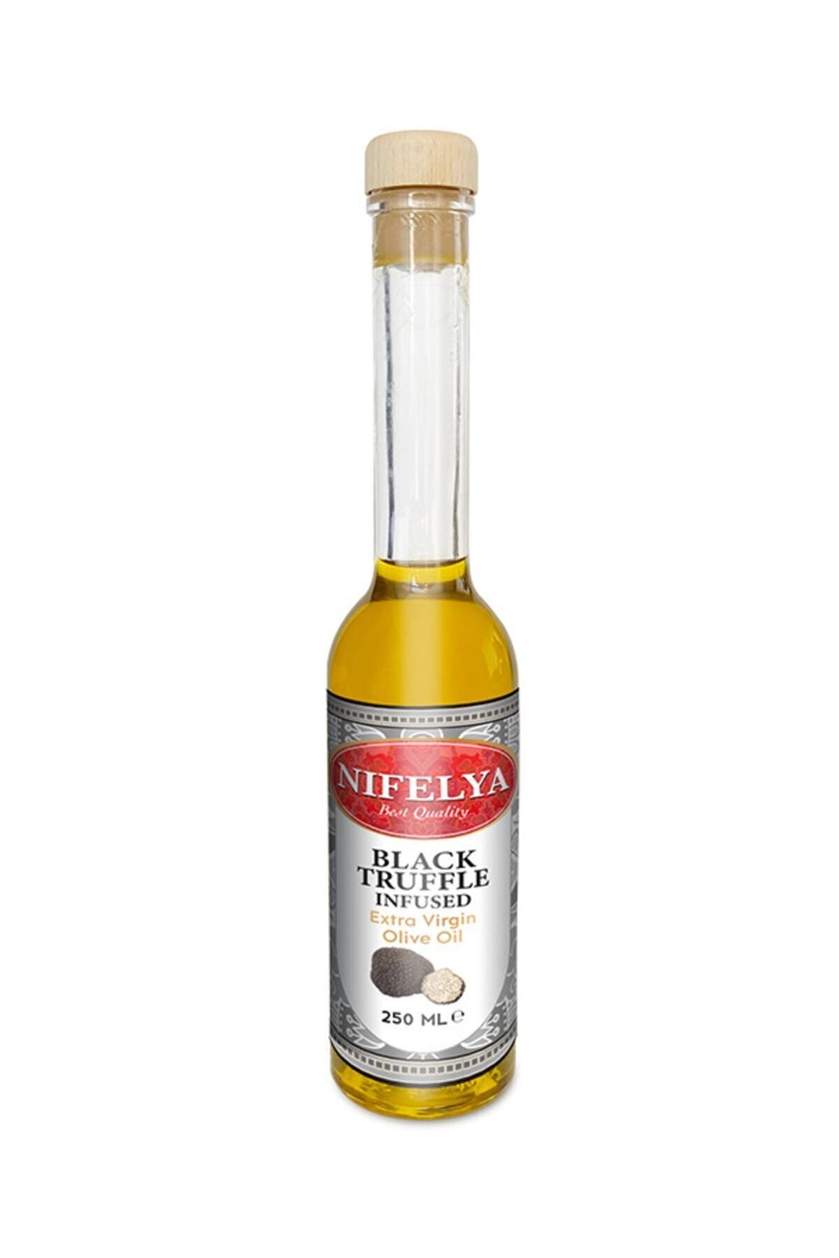 Siyah Trüf Mantarı Yağı Çeşnili Soğuk Sıkım Sızma Zeytinyağı-250 ml