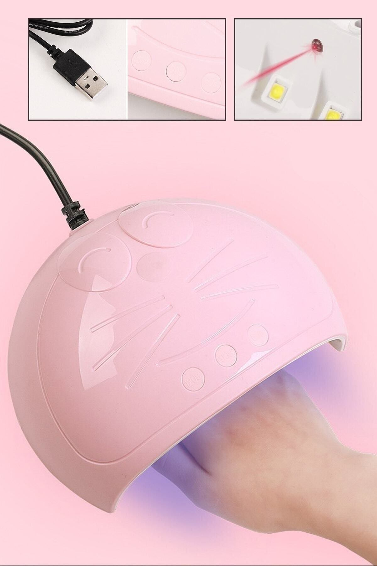 45w Uv Kalıcı Oje Jel Tırnak Kurutucu Fototerapi Makinesi (NORMAL OJE KURUTMAZ)
