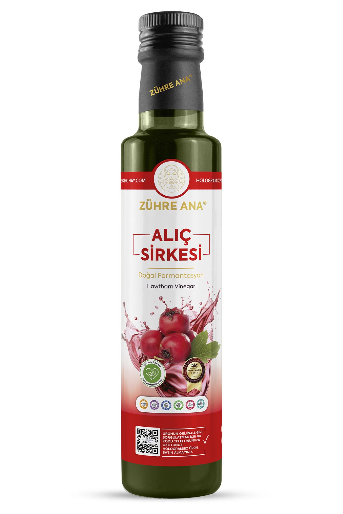 Alıç Sirkesi Doğal Fermantasyon Hawthorn Vinegar 500 Ml