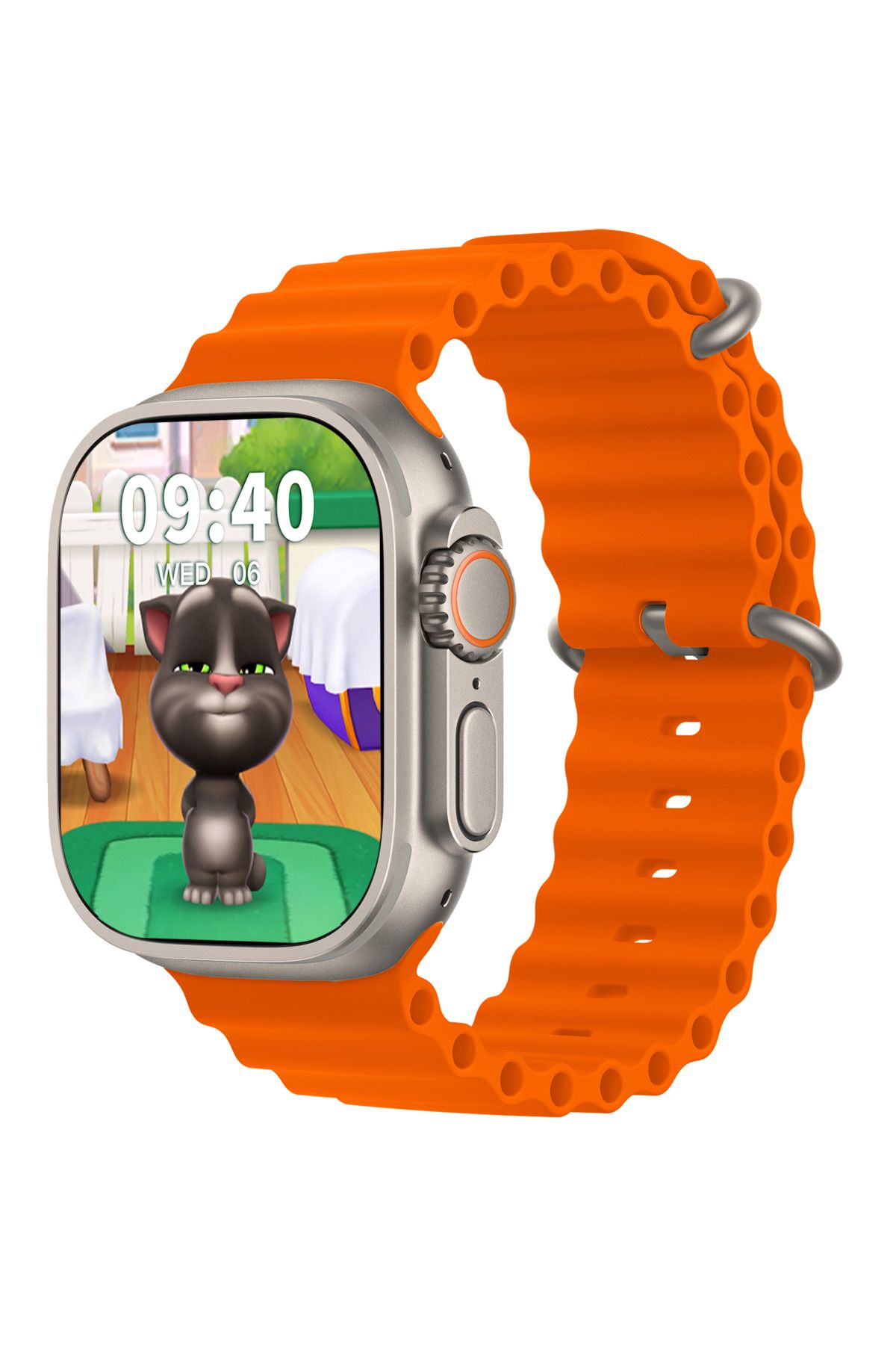 Watch 8 Ultra Akıllı Saat Gs Ultra 8 Gerçek 49mm Kasa Vidalı Türkiye'de Tek