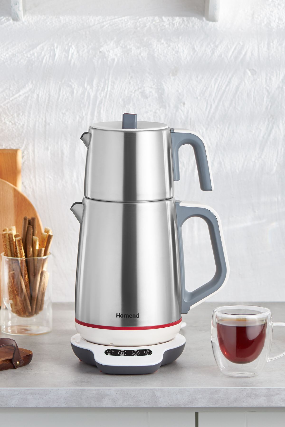 Royaltea 1709h Konuşan Çay Makinesi (DOKUNMATİK BAZA)