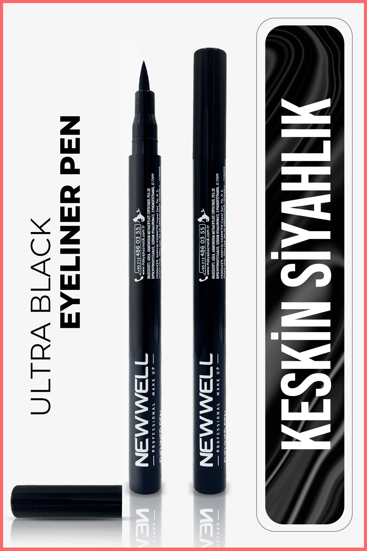 Ultra Black Eyeliner Pen  8680097213327
