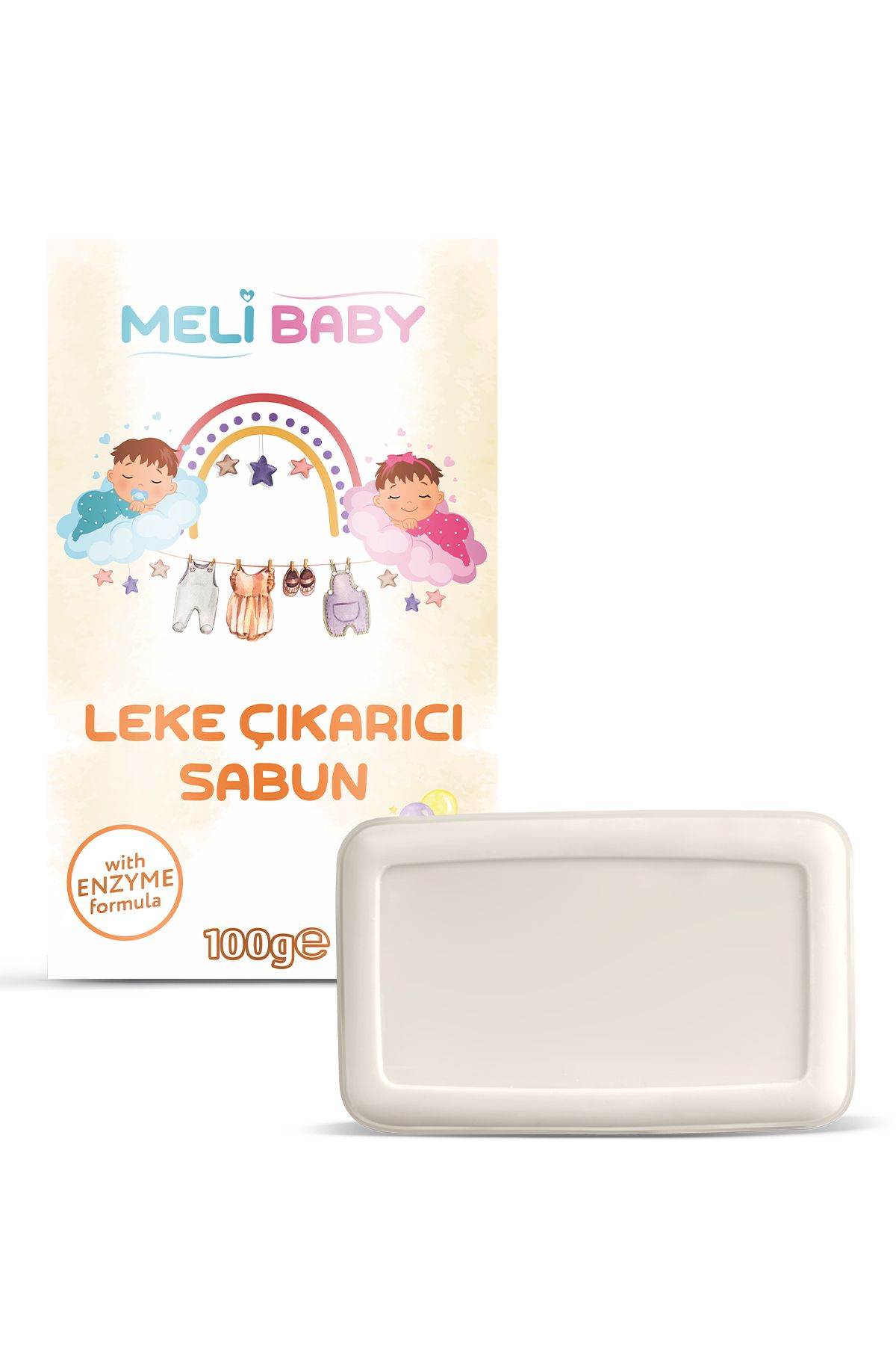 Leke Çıkarıcı Katı Sabun - Özel Formül, Derinlemesine Temizlik 100 Gr