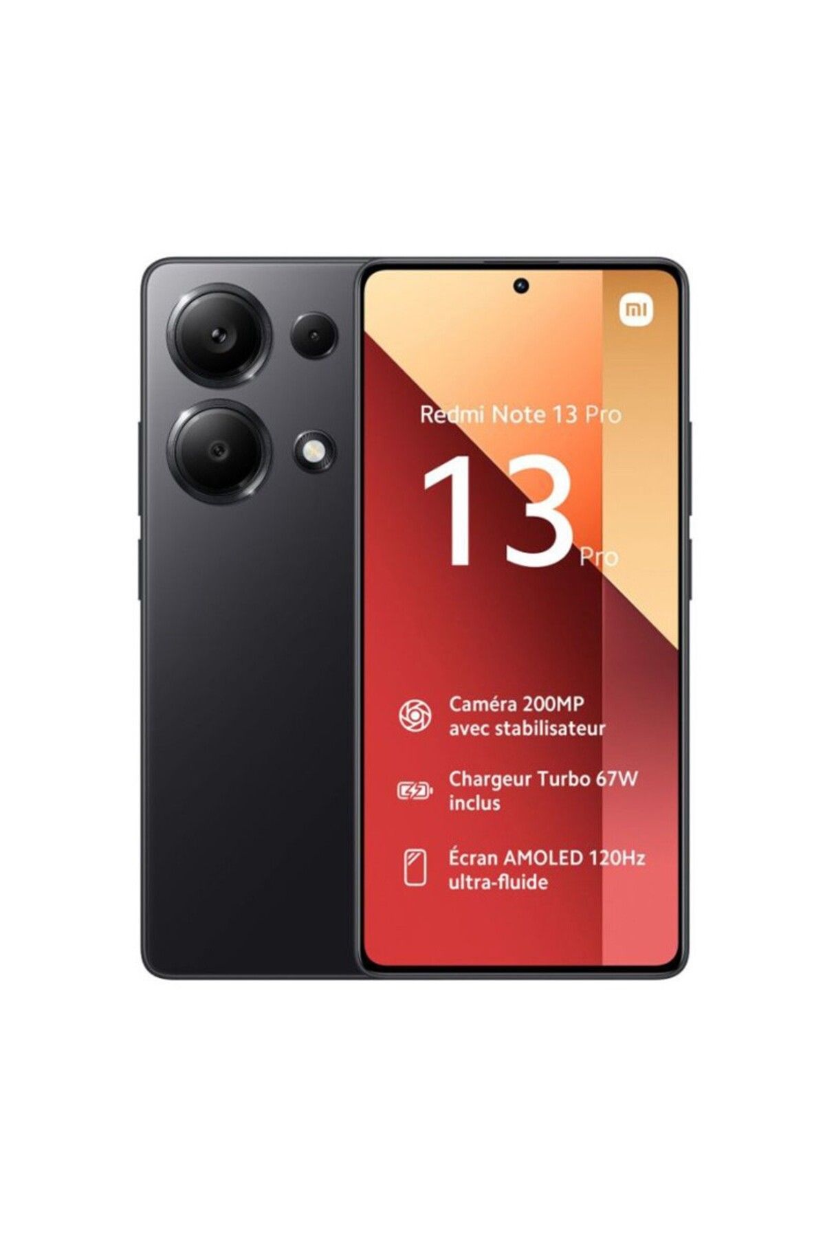 Redmi Note 13 Pro 8 Gb Ram 256 Gb Siyah Cep Telefonu (İTHALATÇI GARANTİLİ)