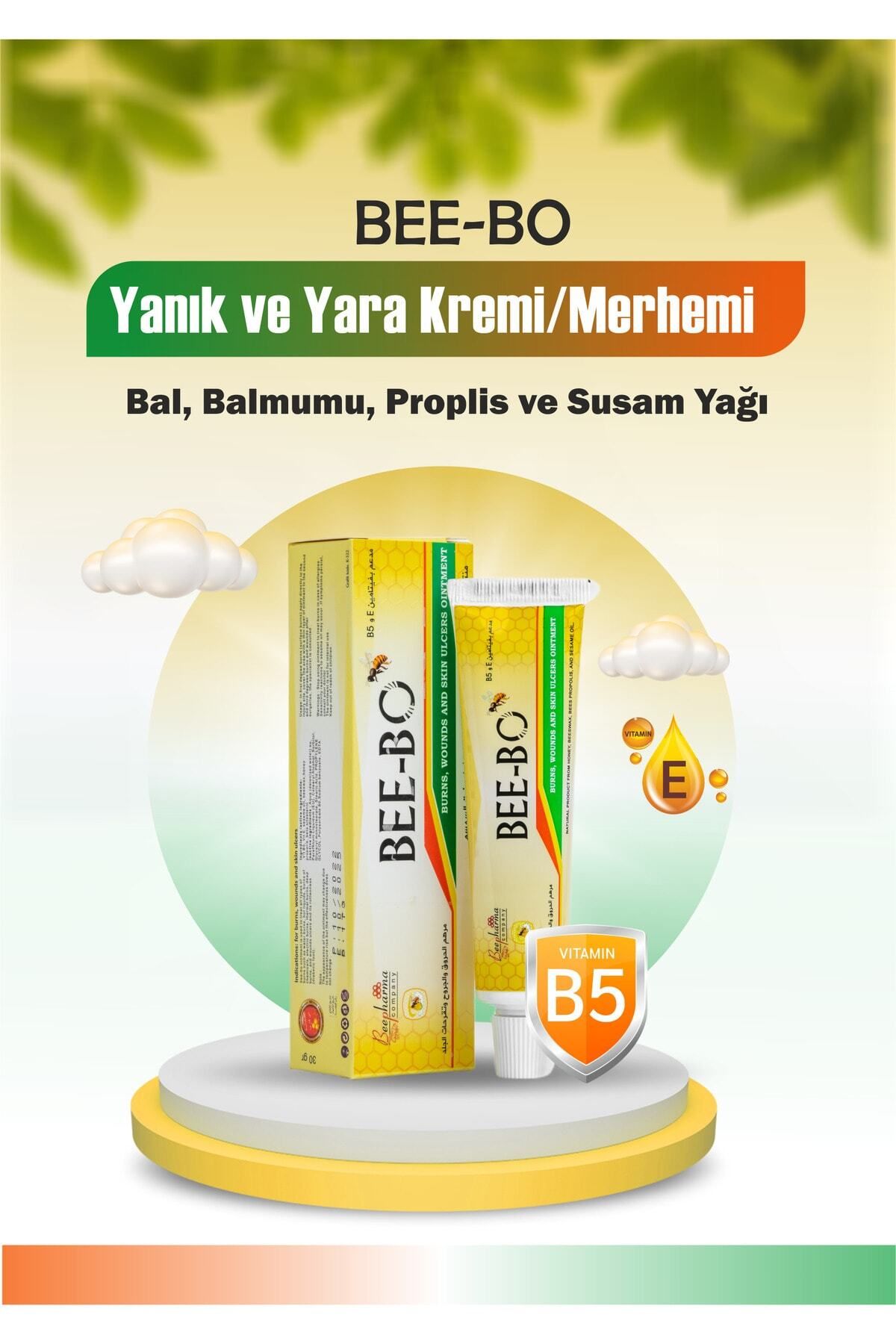 Bal, Balmumu, Propolis Ve Susam Yağlı Yanık Ve Yara Kremi/merhemi 30gr
