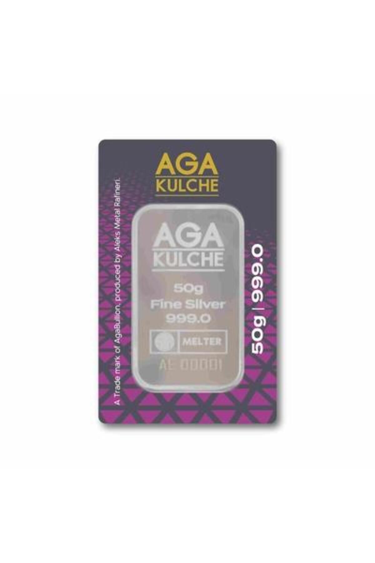 50 gram Külçe Gümüş (999.0)
