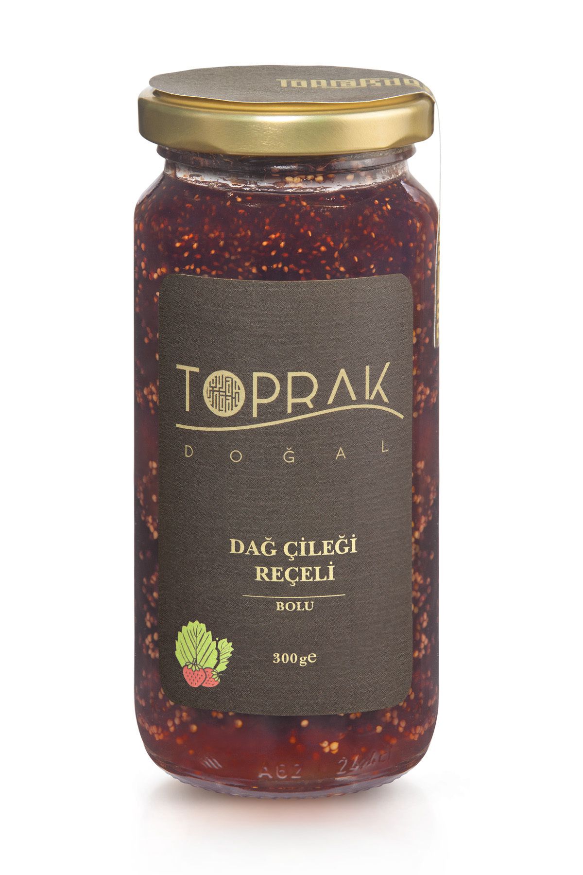 Dağ Çileği Reçeli 300 G - Yeni Sezon Dağ Çileği Reçeli - Çilek Reçeli - Mayıs Çileği Reçeli