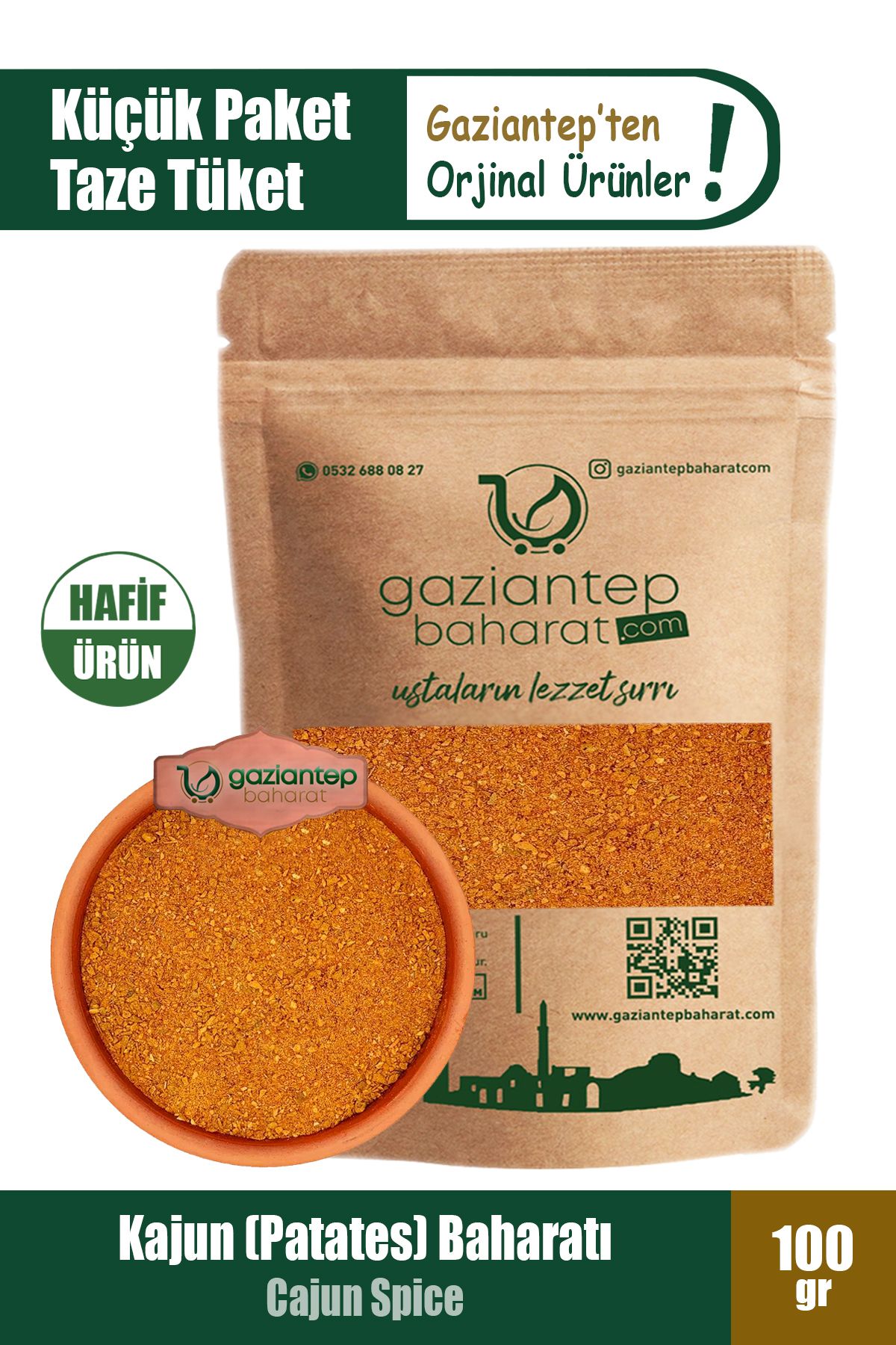 Patates (kajun) Baharatı 100gr