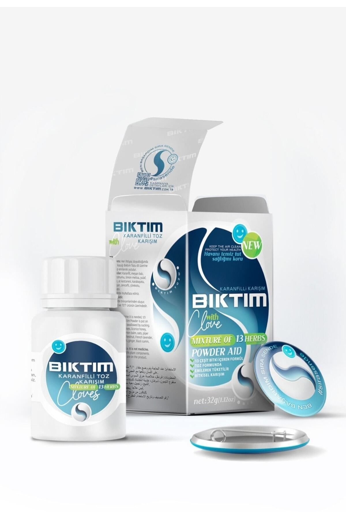 Tozu Sigara Bırakmaya Yardımcı Bitkisel Toz