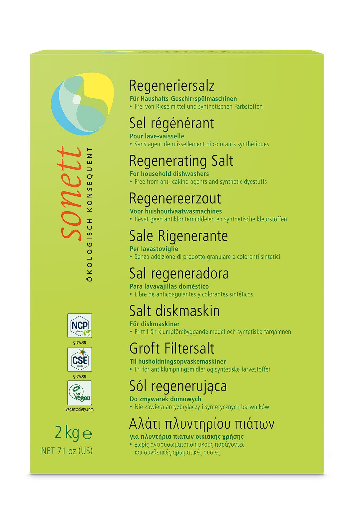 Organik Bulaşık Makinesi Tuzu-2 Kg