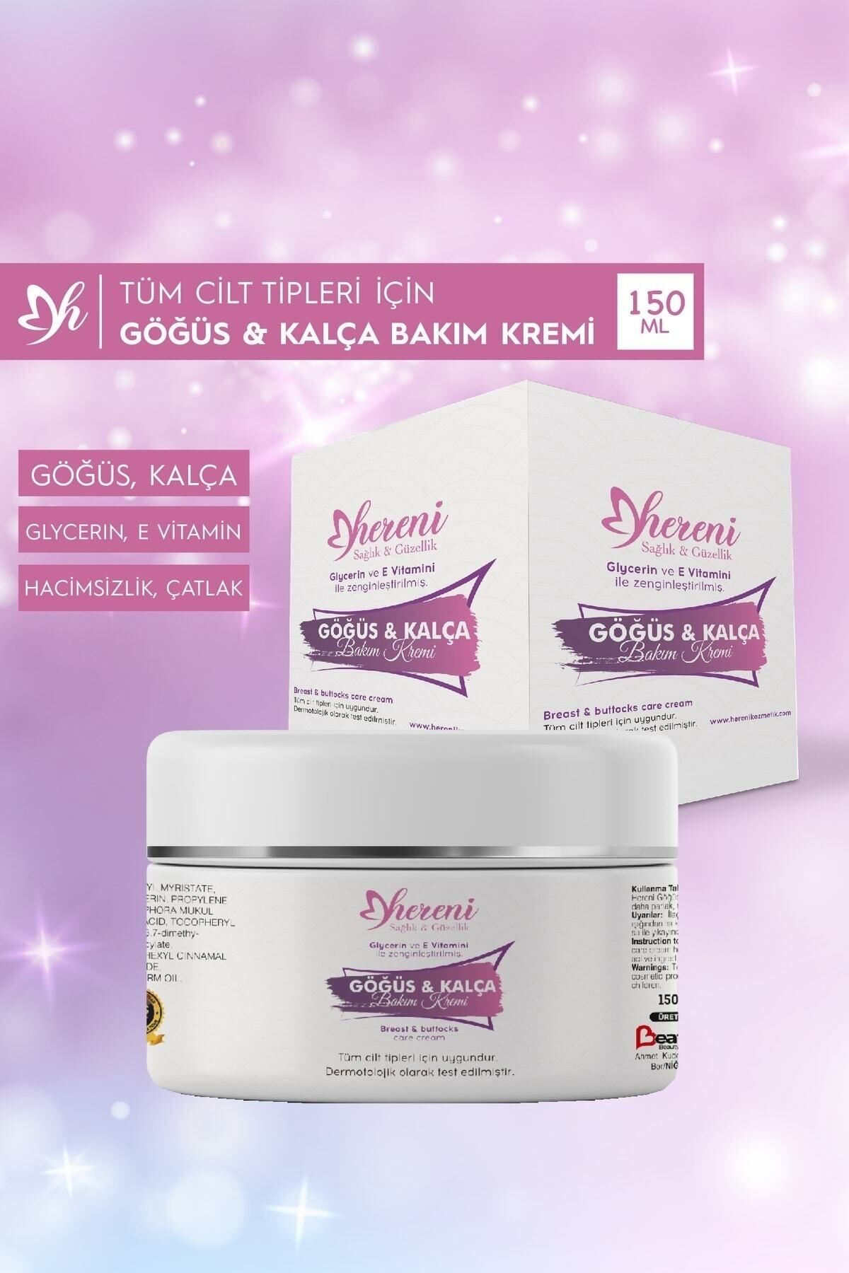 Göğüs Kalça Bakım Kremi