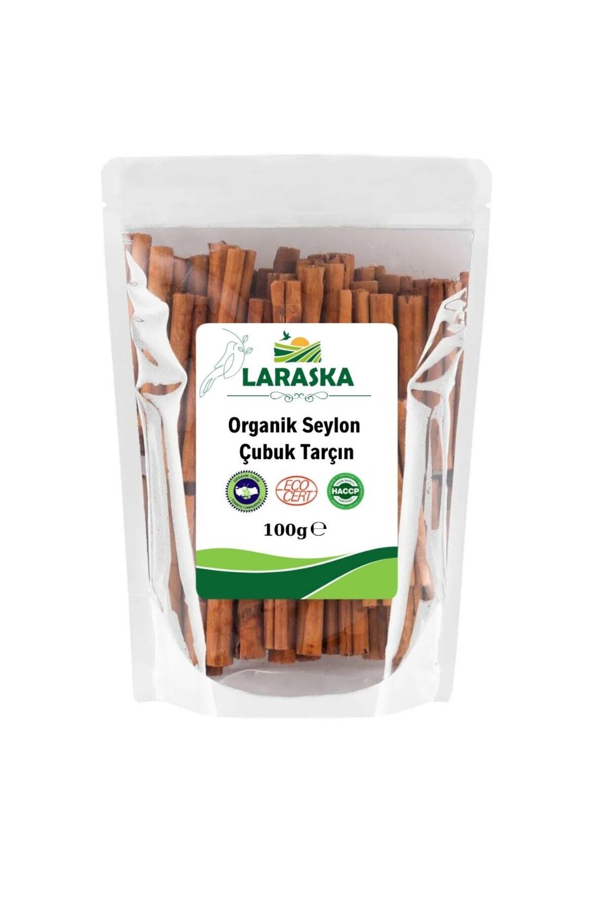 Organik Seylon - Seylan Çubuk Tarçın 100g - Organic Ceylon Cinnamon Sticks