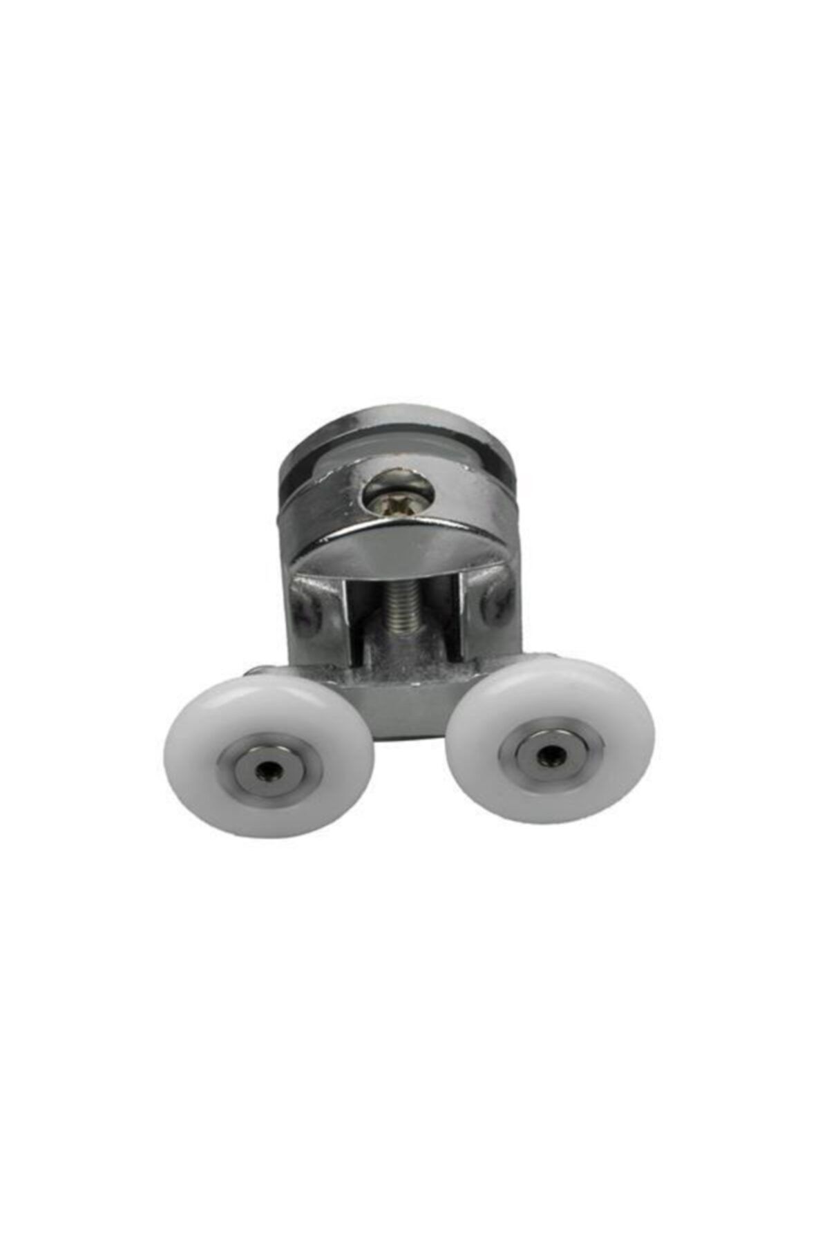 Duşakabin Tekerleği Tekeri Metal Gövdeli Üst Tekerlek Krom Teker Çapı 22 Mm