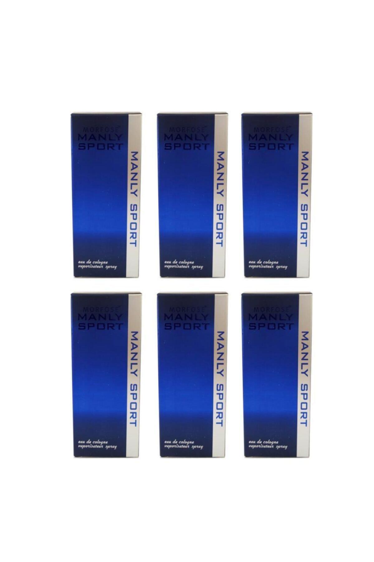 Manly Sport Edc 125ml Erkek Parfüm Set 6'lı