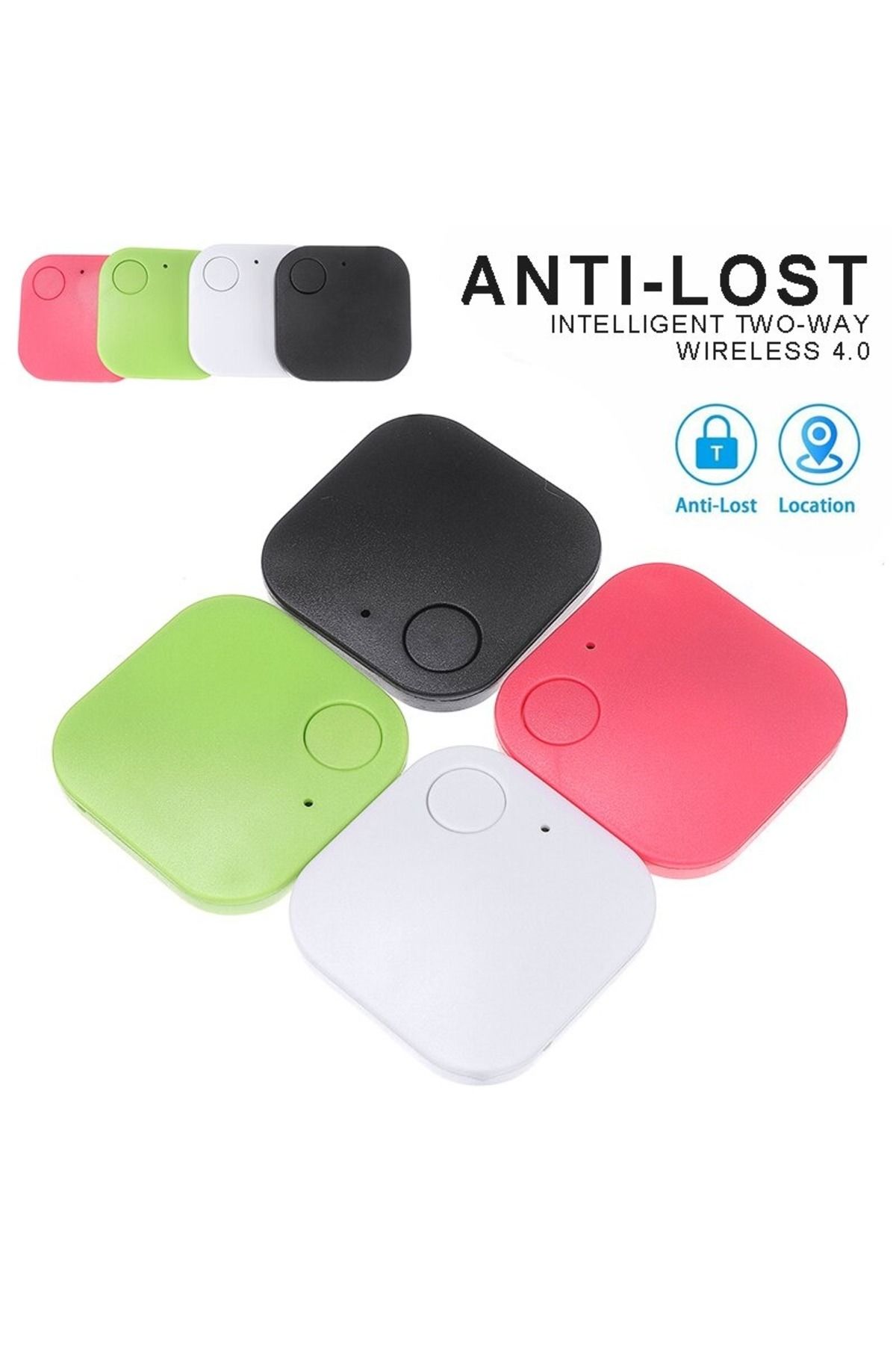 Bluetooth 4.0 Alarm Kayıp Eşya Önleyici Çift Yönlü Kayıp Bulucu
