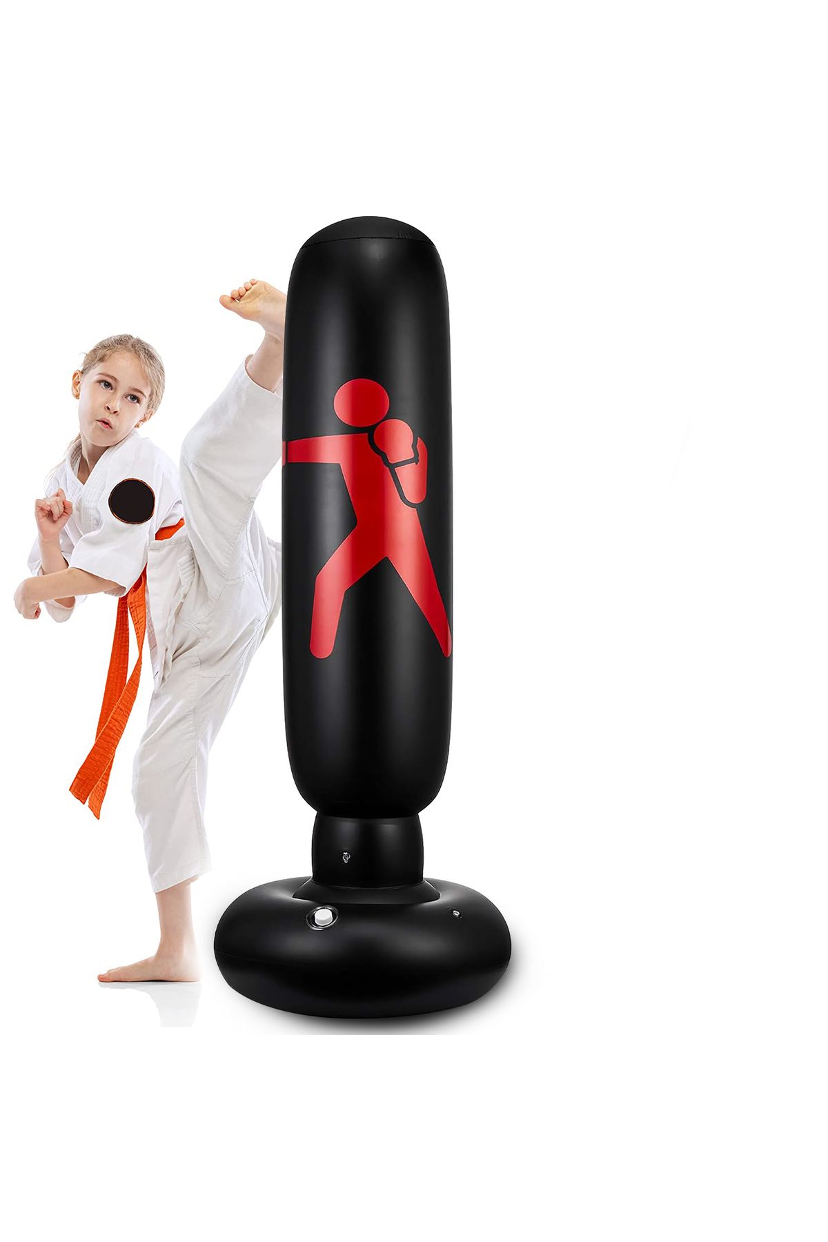 Blanka 120 cm Dikey Ayaklı Şişme Boks Torbası