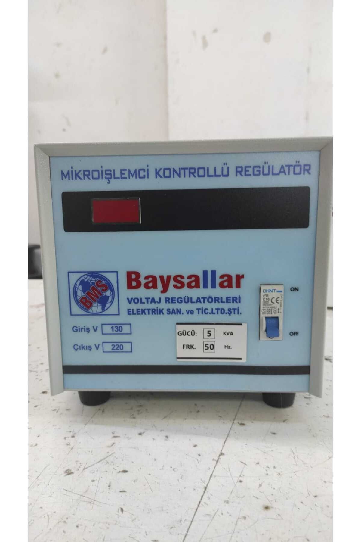 5 Kva Monofaz Voltaj Regülatör