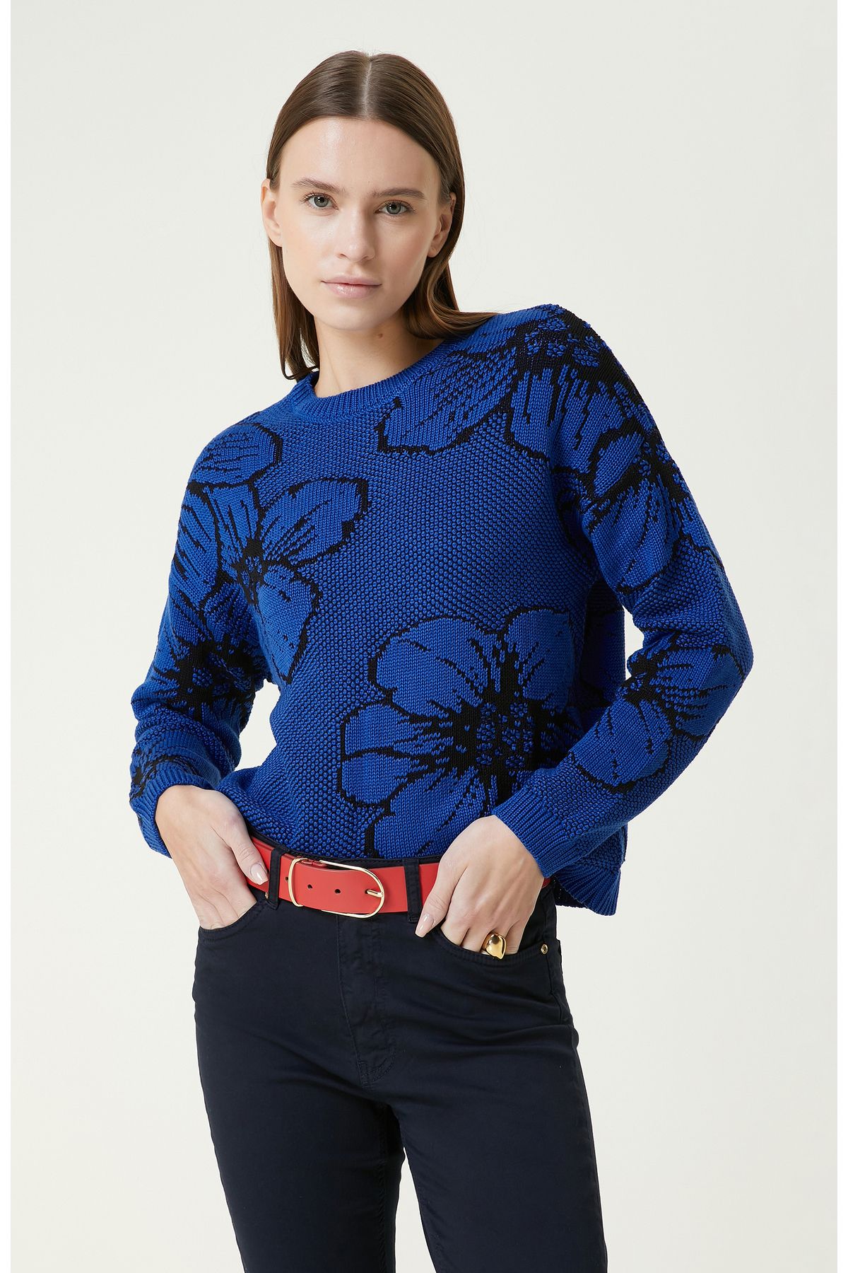 Saks Desenli Kazak