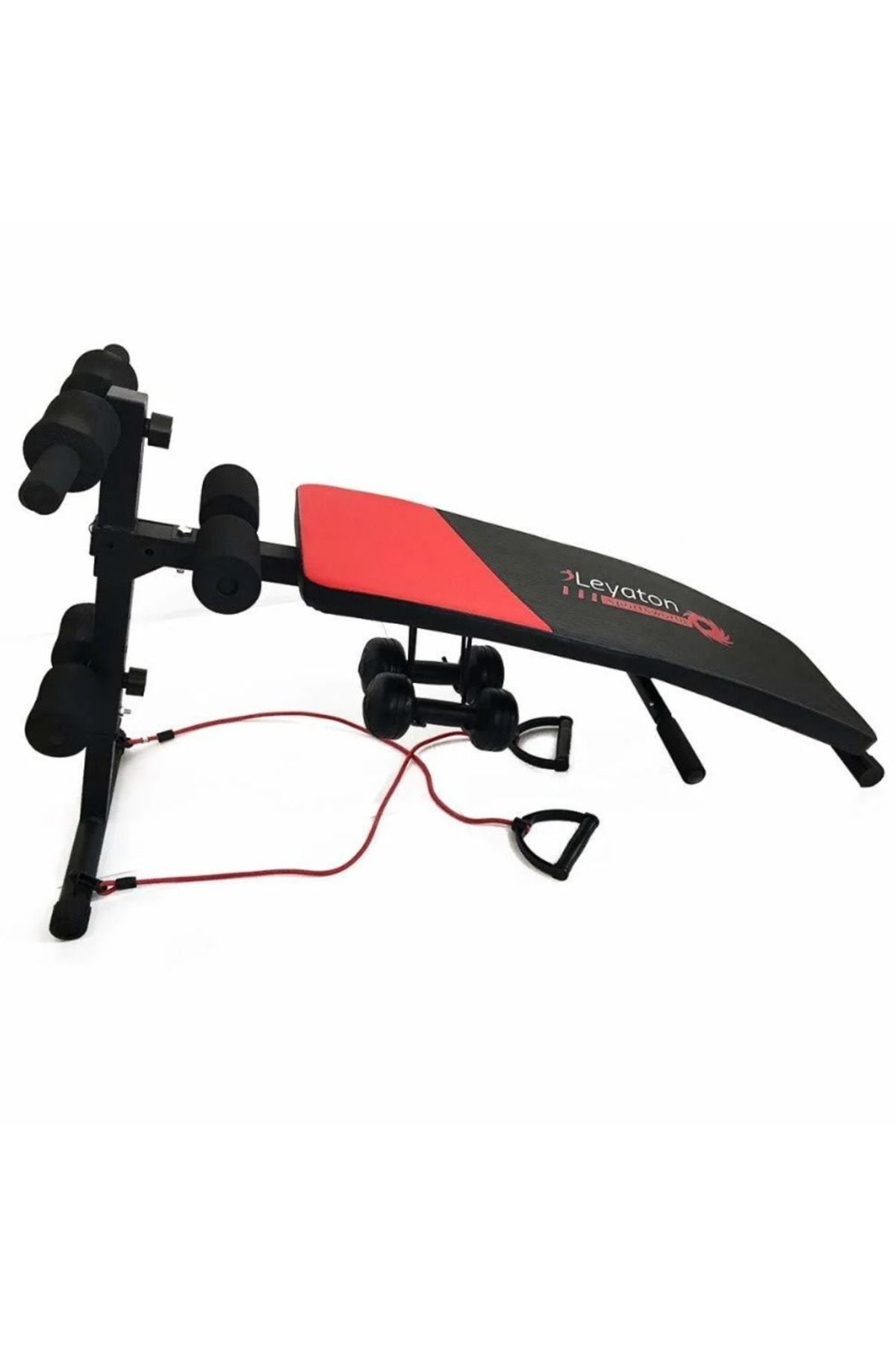 Sit-up Bench Eğilimli Mekik Aleti Mekik