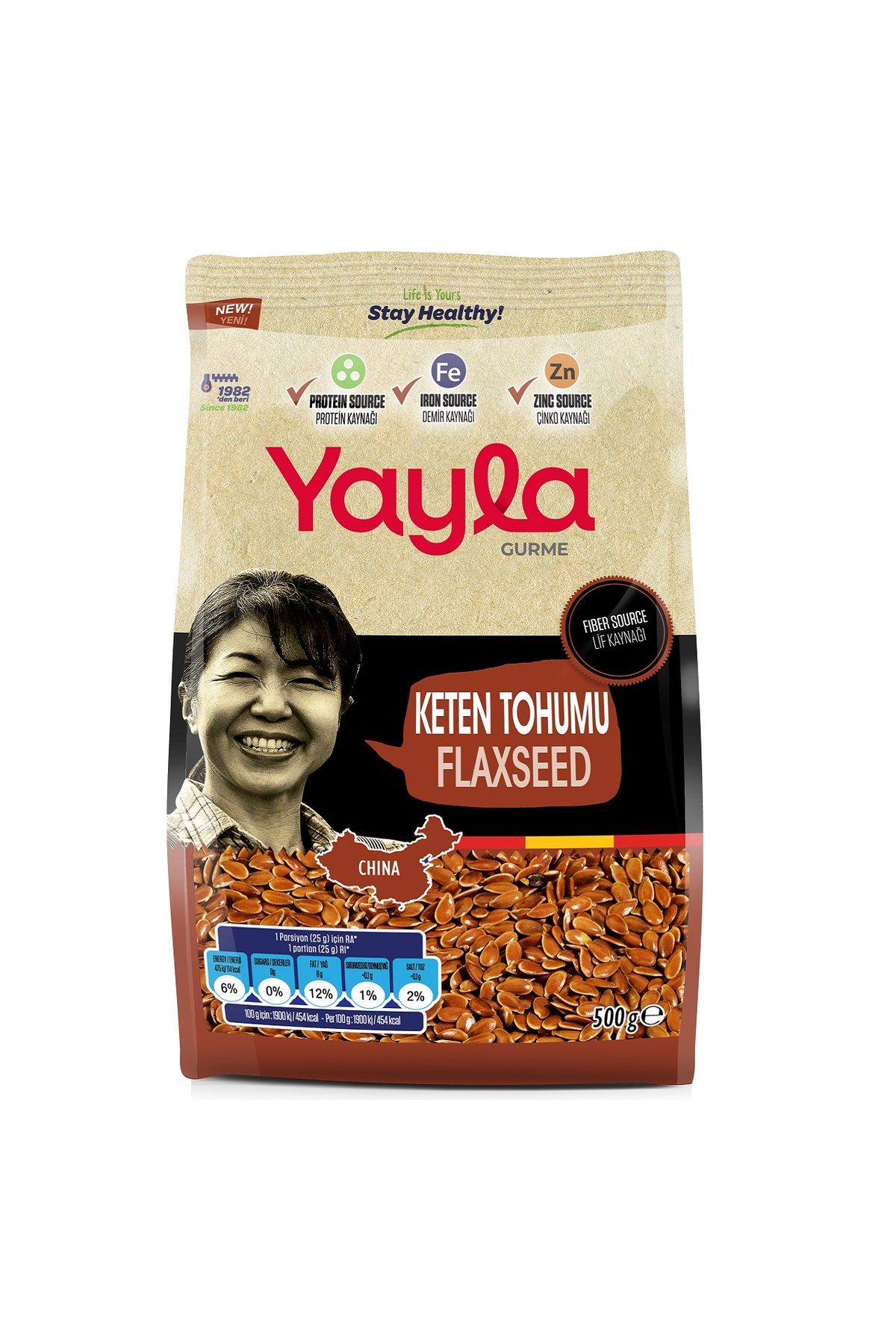 Gurme Keten Tohumu 500 gr