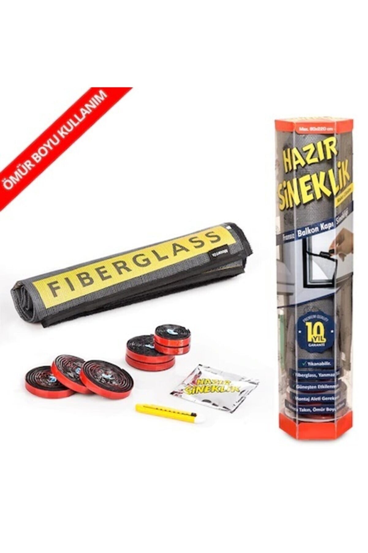 Hazır Sineklik | Fransız Balkon Kapı Sinekliği | 80 X 220 Cm Star Shop Trend 1002192