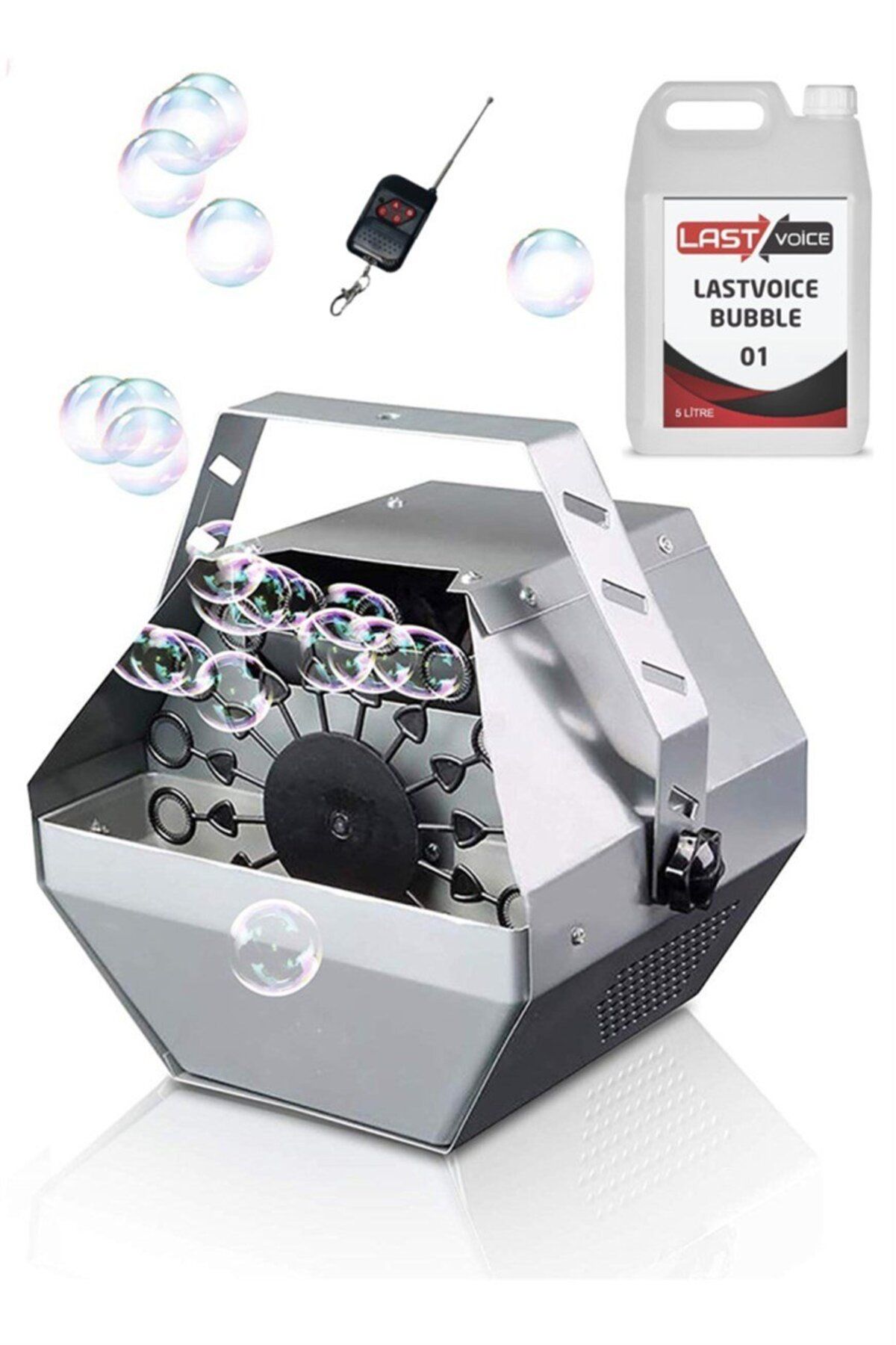 Qb-400lk Baloncuk Makinesi 5 Litre Likit (UZAKTAN KUMANDALI)